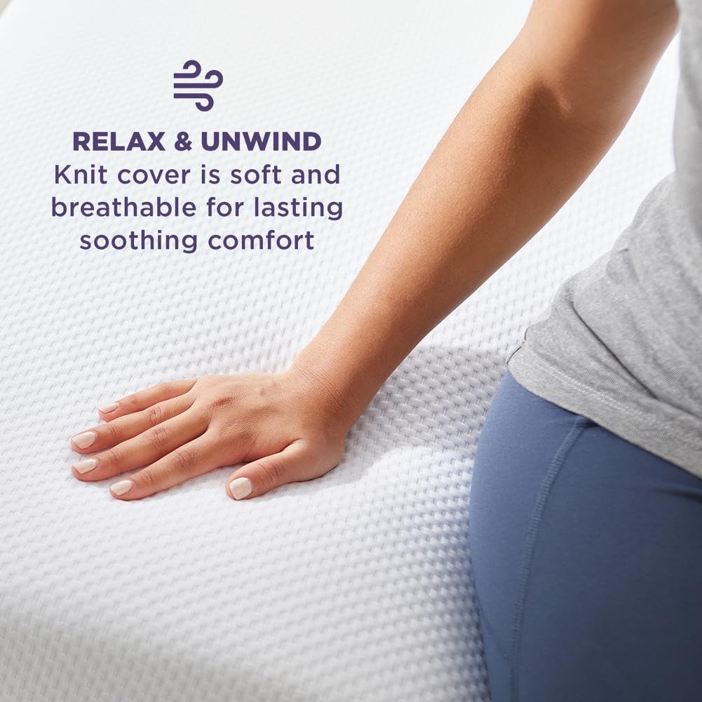 Sleep Innovations Marley 12 Inch Cooling Gel Memory Foam Mattress, King Size, Bed in a Box, Medium Firm Support Sleep Innovations