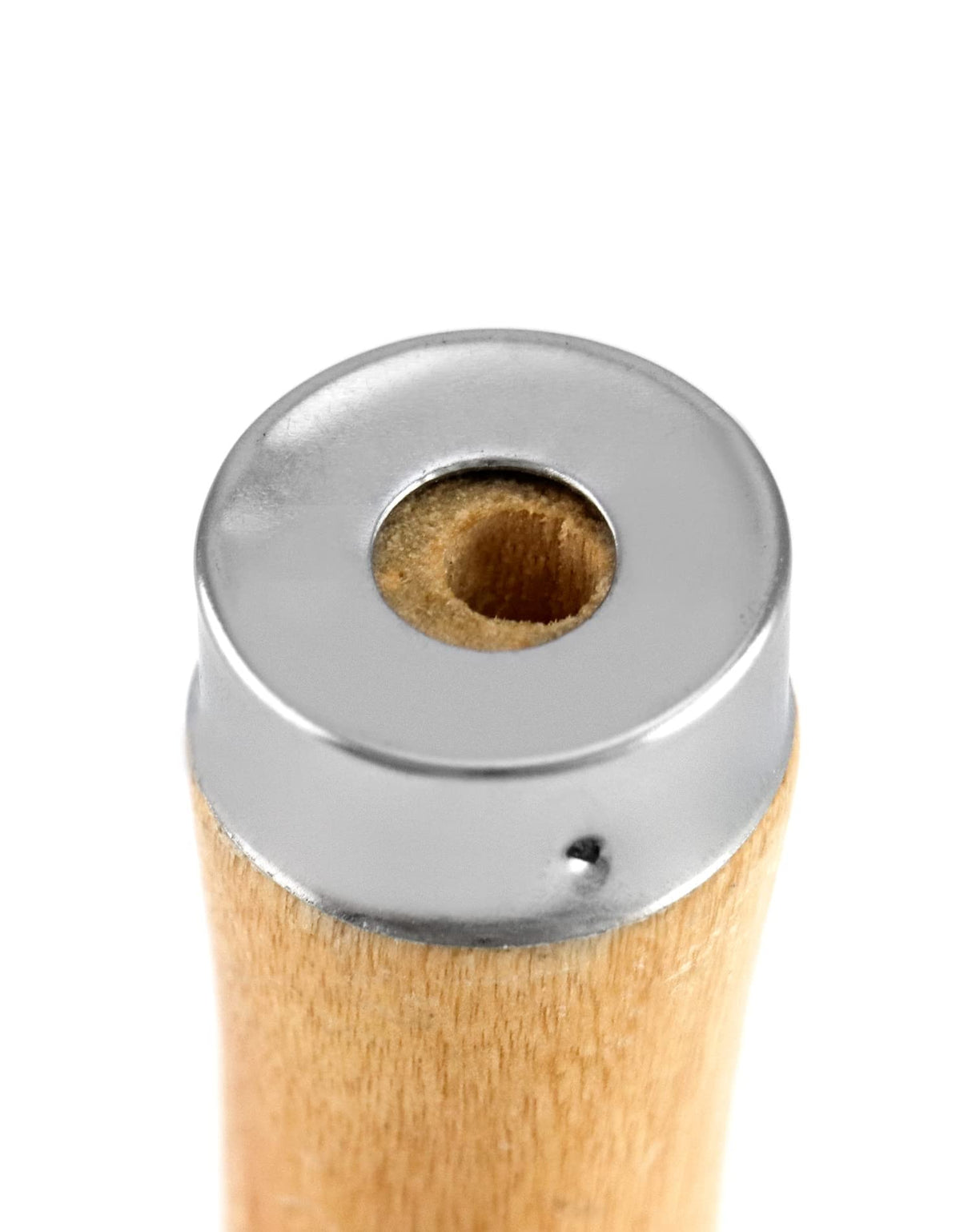 QWORK Wooden File Handle with Strong Metal Collars, 5 Pack Ergonomic Handle Easy Installation File Cutting Tool Craft for 4'' - 7'' Metal File, Wood File, Screwdriver, Hand Drill QWORK