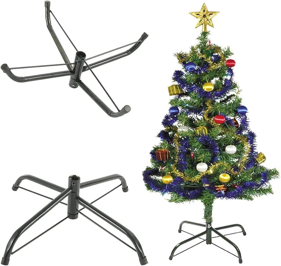 Christmas Tree Stand for Artificial Trees, Tree Stand, Suitable for Artificial Trees Ranging From 4 Feet to 6 Feet, Tree Stand for Artificial Tree, Christmas Tree Legs Replacement Plastic, 40cm YEYUXWT