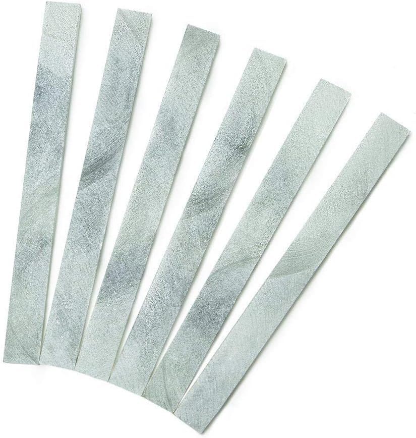 Flat White Soapstone Pencils 27 Pack Soapstone Refills Professional Welding Chalk for Welders & Textile Marking Tools Perfect for Making Removable Markings on Steel Cast Iron AIFUSI