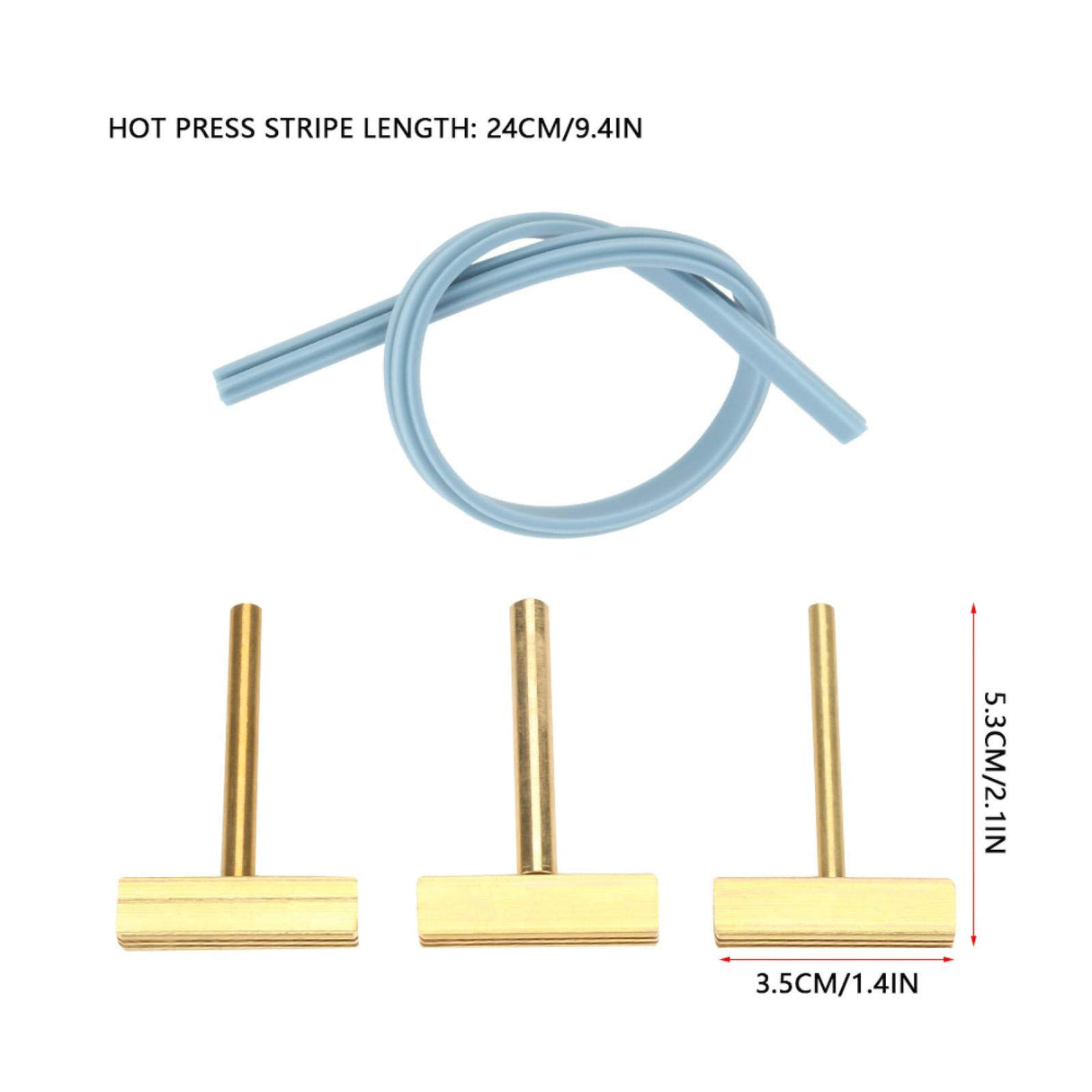 3pcs/set 30W/40W/60W T Soldering Iron Tips,T Tip Soldering Iron Brass Silicon with Hot Press Stripe LCD Screen Flex Ribbon Cable Repair,for LCD Screen Flexed Cable Repair Repair Soft Wire SALUTUYA