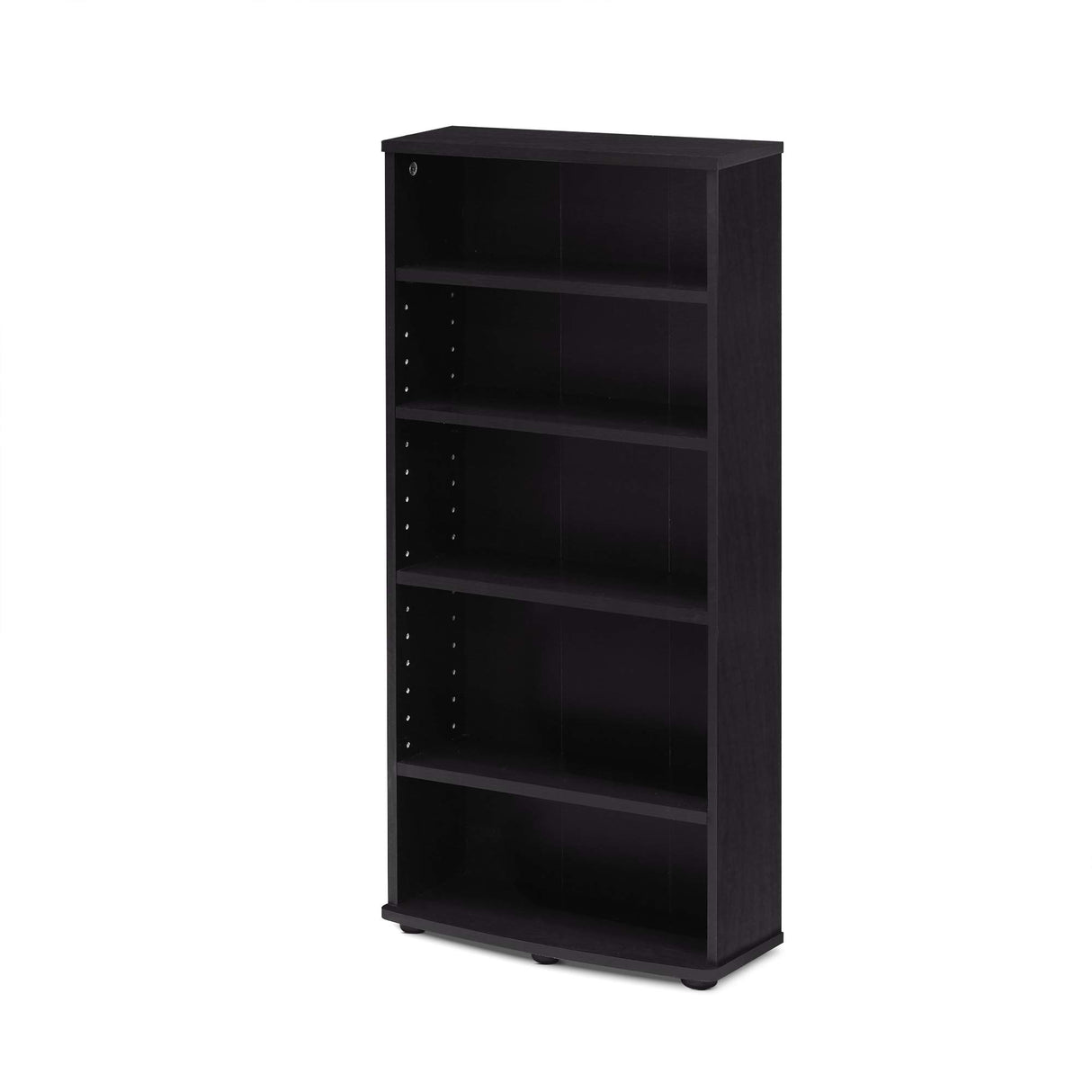 FURINNO Jaya 4-Tier Multimedia Storage Tower, Espresso Furinno