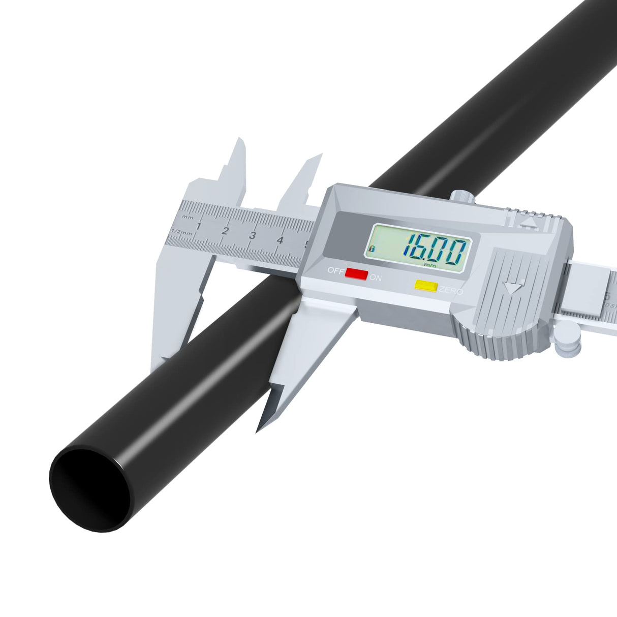 Buzowruil Canvas Wardrobe Portable Closet Wardrobe Clothes Storage with 6 Shelves and Hanging Rail,Non-Woven Fabric, Quick and Easy Assembly,Black Buzowruil