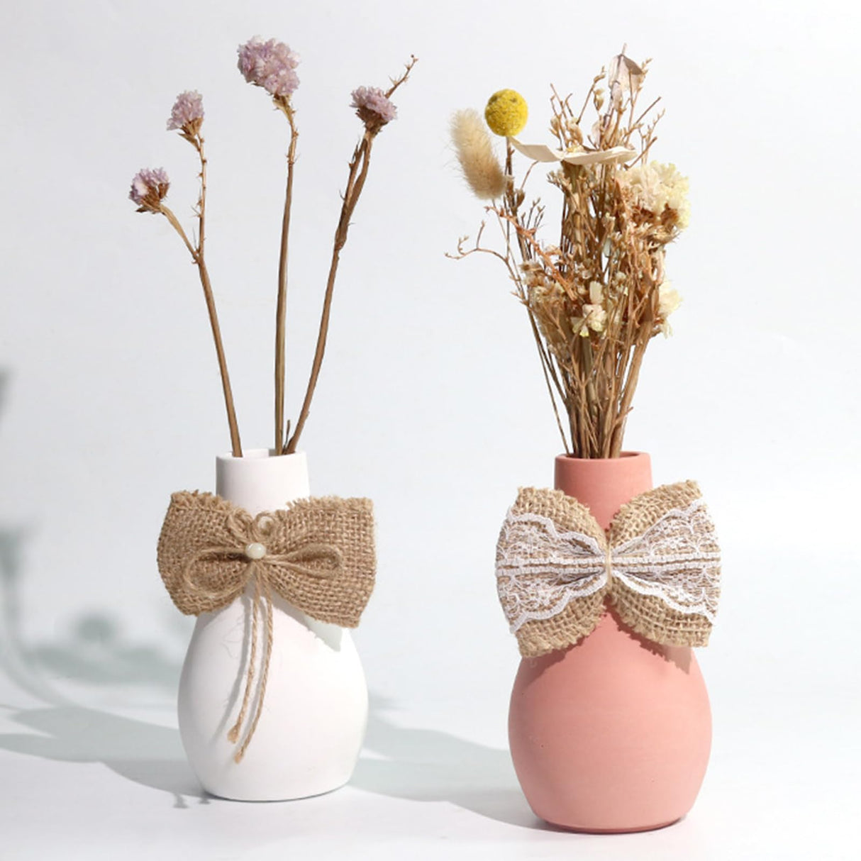 Wehous Concrete Vase Mold Silicone Resin Mold Container Storage Jar Bottle Mold Silicone Flower Vase Plant Mold Epoxy Resin Casting Cement Art Craft Trinket Holder Mold DIY Halloween Christmas Decor Wehous