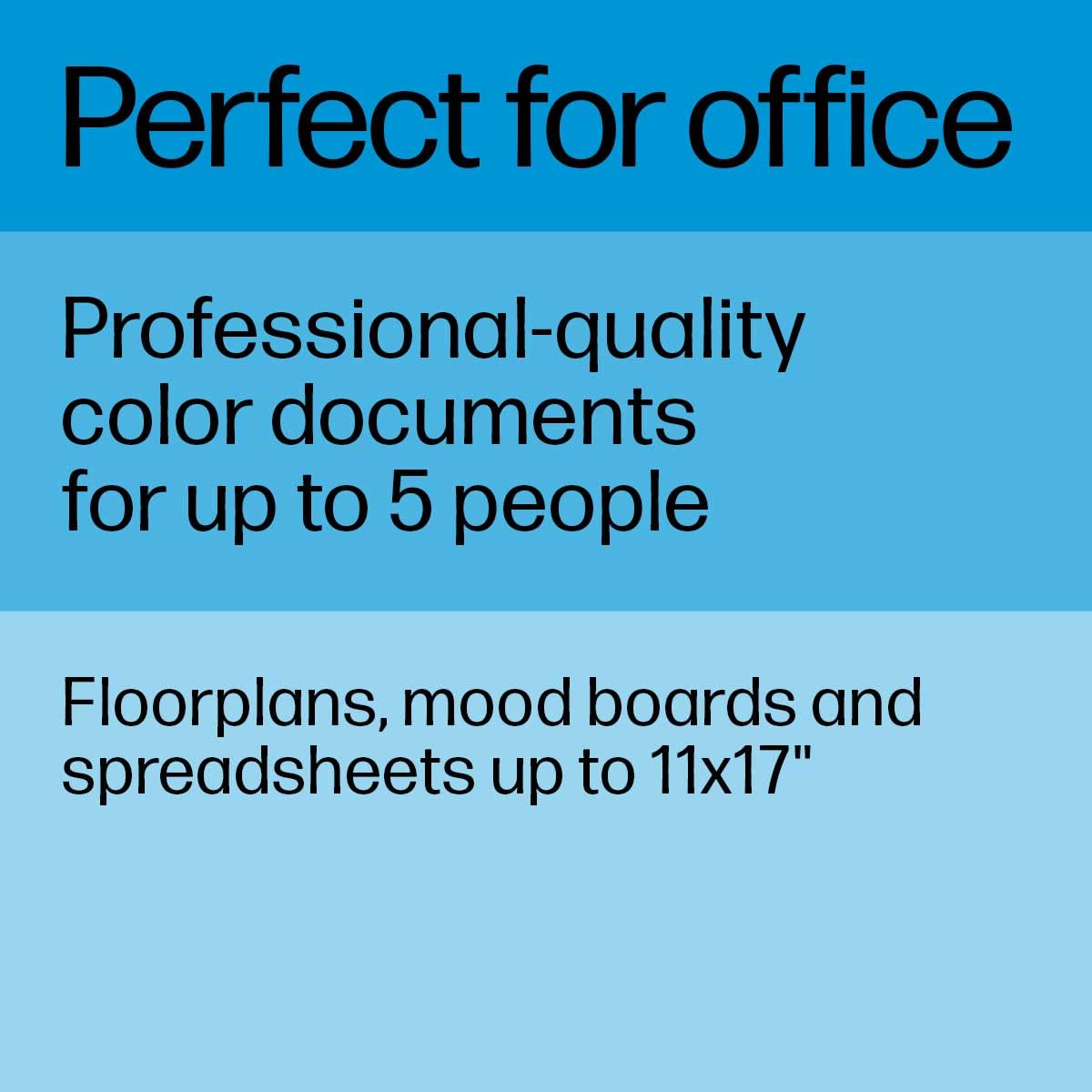 HP OfficeJet Pro 9730e Wide Format Wireless All-in-One Color Inkjet Printer, Print, scan, Copy, ADF, Duplex Printing Best-for-Office, 3 Months of Instant Ink Included (537P6A) HP