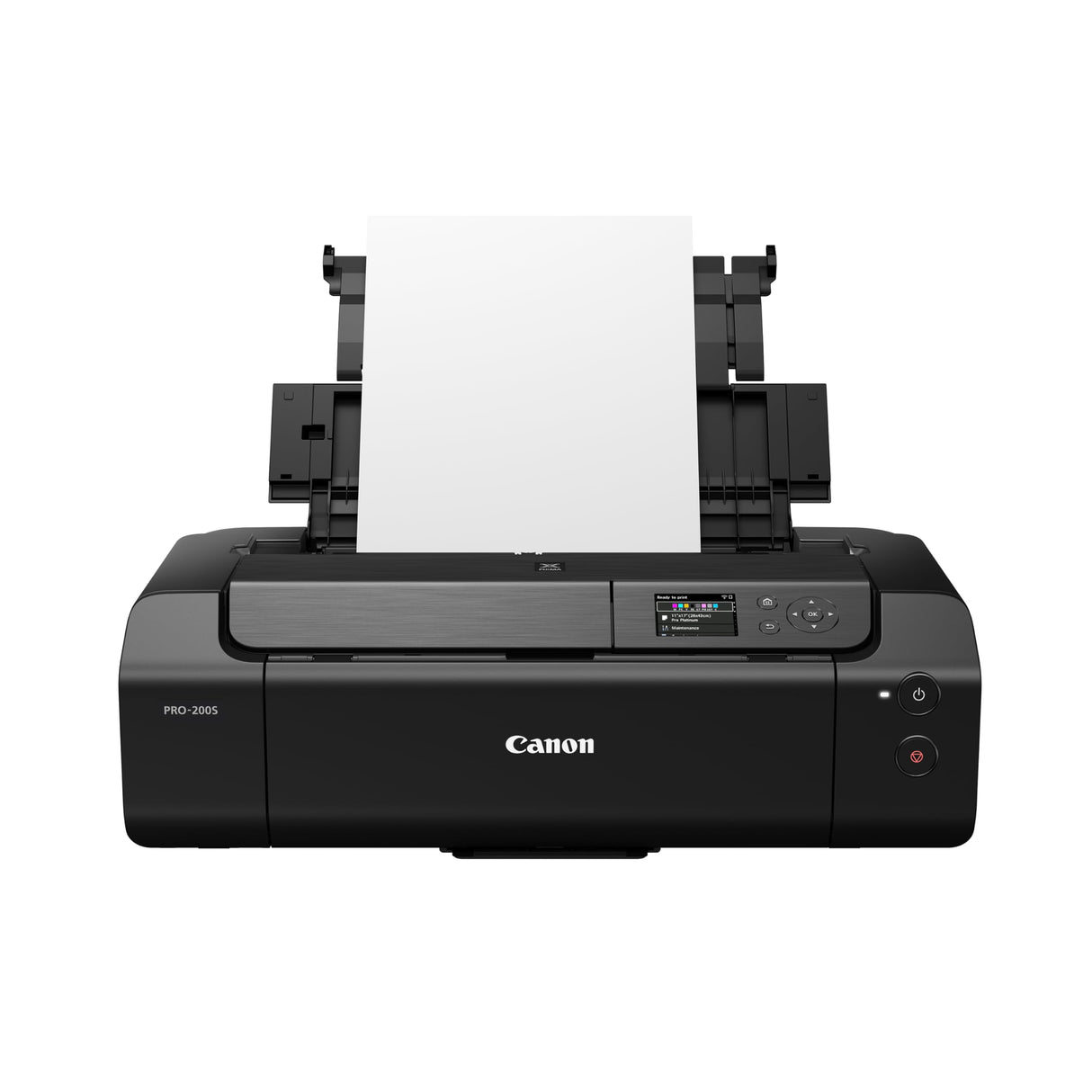 Canon PIXMA PRO-200S Professional 13" Wireless Inkjet Photo Printer with 3.0" Color LCD Monitor, 8-Color Dye-Based Ink, Black Canon