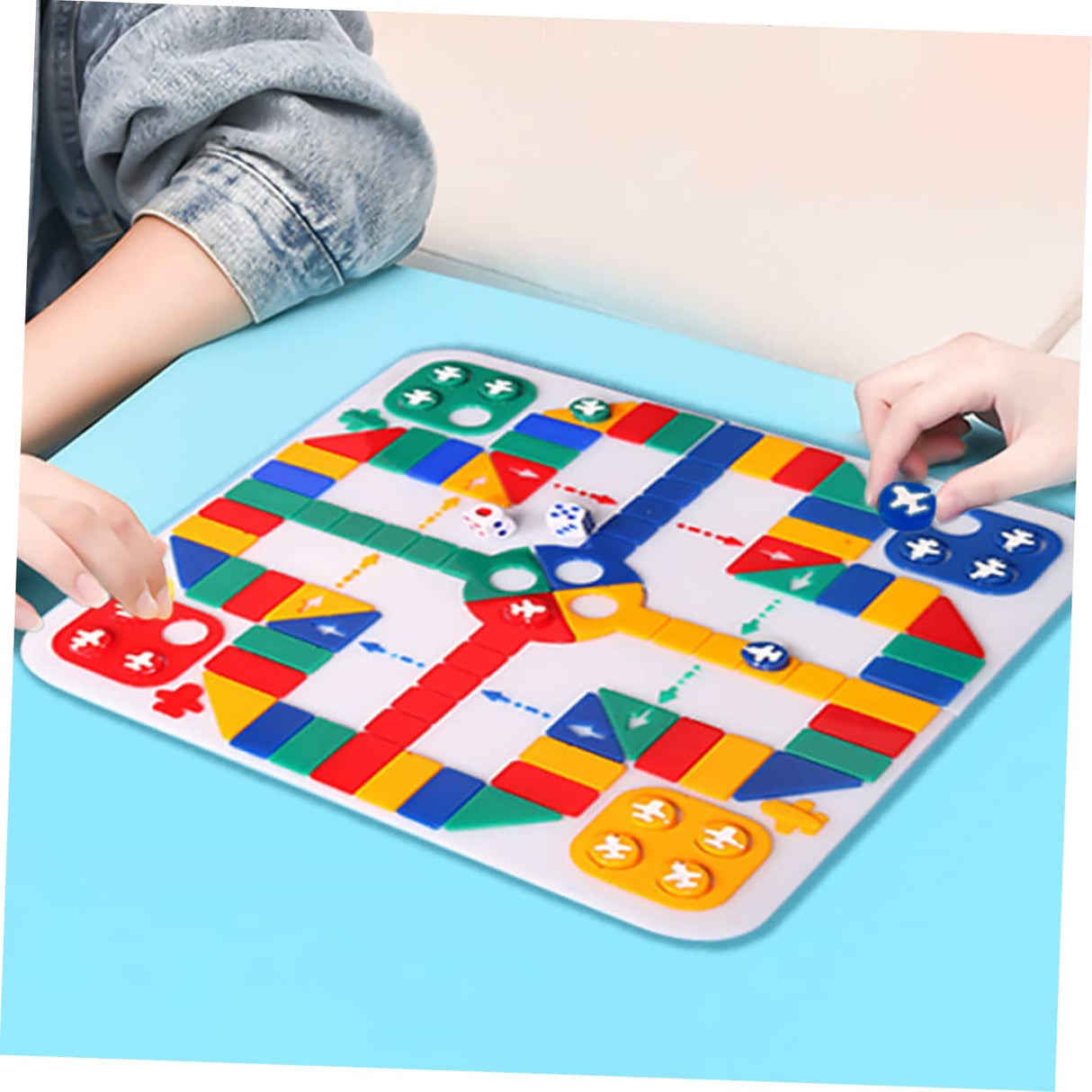 VILLCASE 2pcs Aeroplane Chess Puzzle Play Chess Mold Chess Board Resin Chess Board Game Mold DIY Silicone Chess Board Mold Silicone Molds Resin Molds Chess Table 3D Epoxy Toy VILLCASE