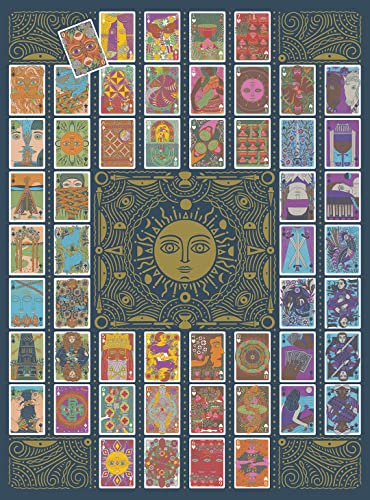 Clarkson Potter The Illuminated Tarot Puzzle: A Meditative 1000-Piece Jigsaw Puzzle: Jigsaw Puzzles for Adults Clarkson Potter