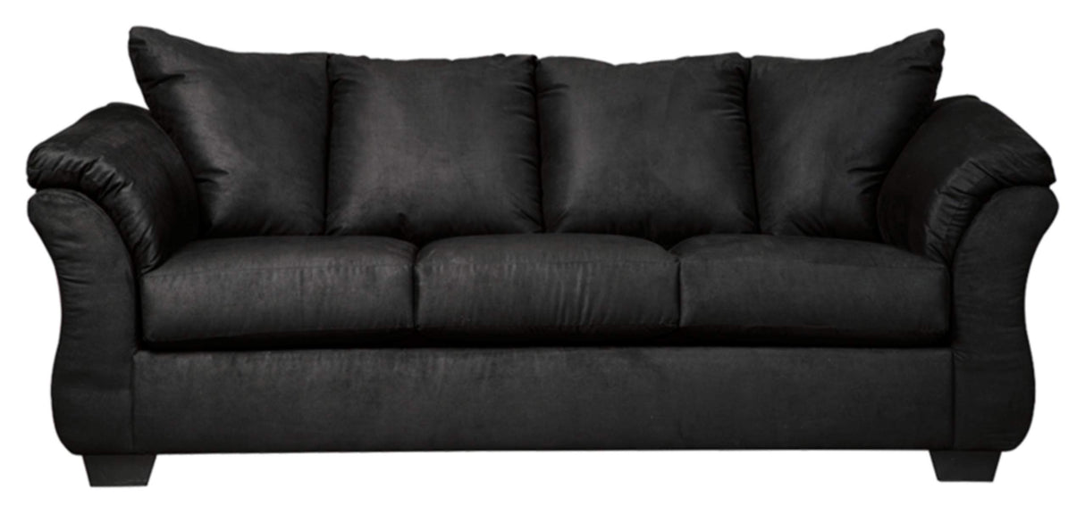 Signature Design by Ashley Darcy Classic Contemporary Sofa, Black Signature Design by Ashley