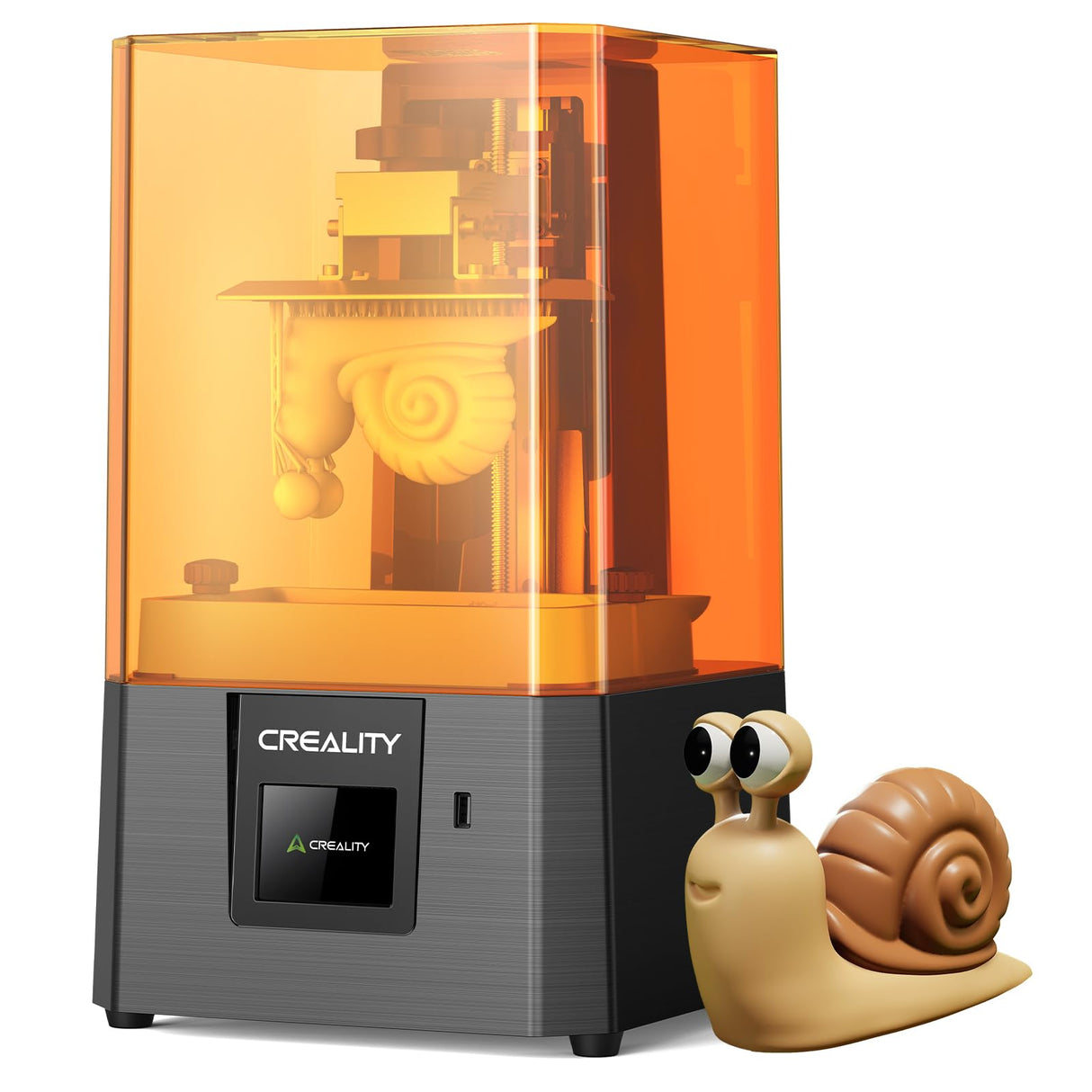 Creality Resin 3D Printer for Kids and Beginners, HALOT R6 Fully Assembled, Upgraded Light Source with High-Precision Printing, LCD Monochrome Screen Simple Workflow 3D Resin Printers Creality