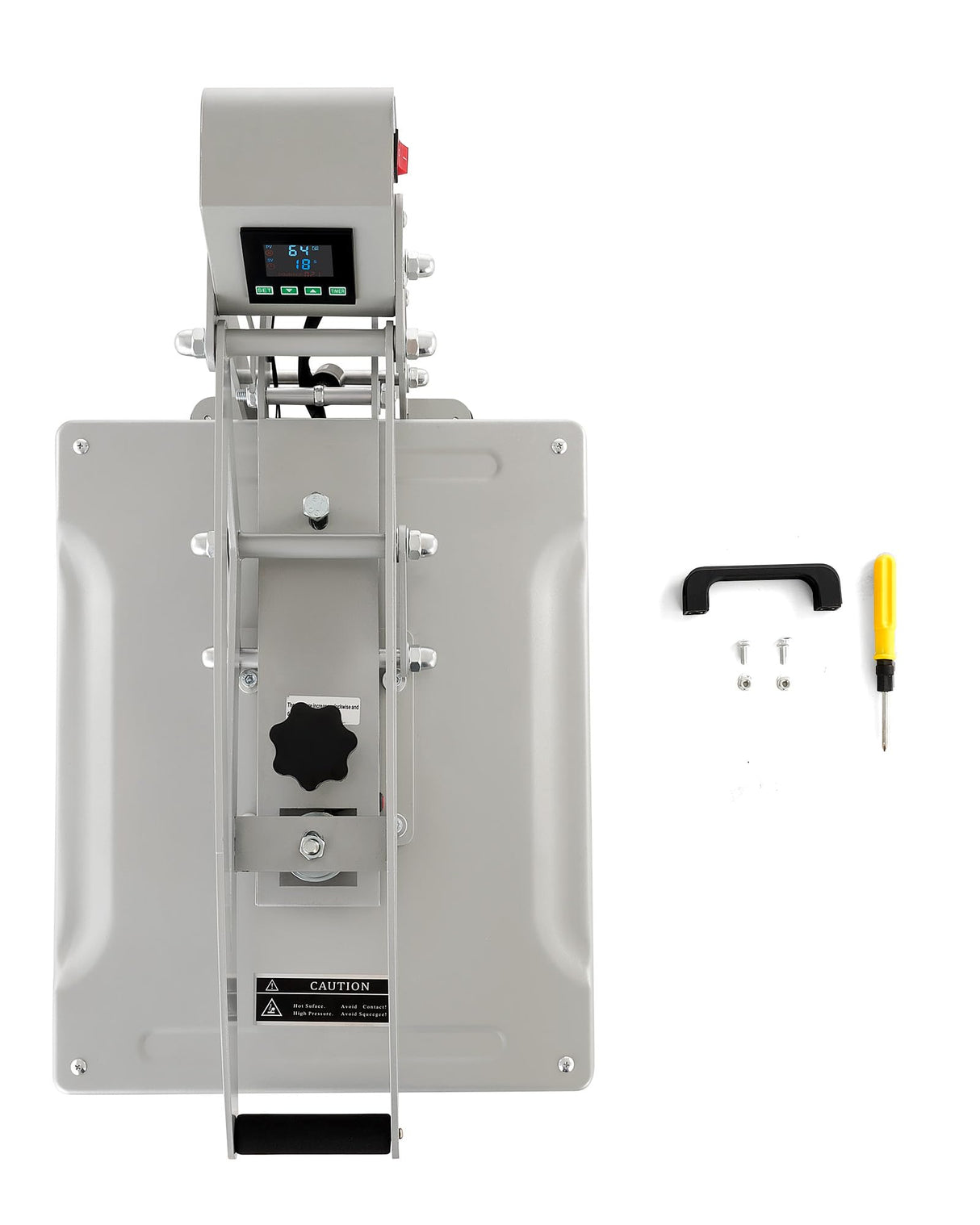 CREWORKS Auto Open Heat Press Machine, 16"x20" Clamshell Heat Press with Slide Out Base, 1600W Digital Sublimation Printer for T Shirts Bags Mouse Pads More, Heat Transfer Machine for Gifts Business CREWORKS