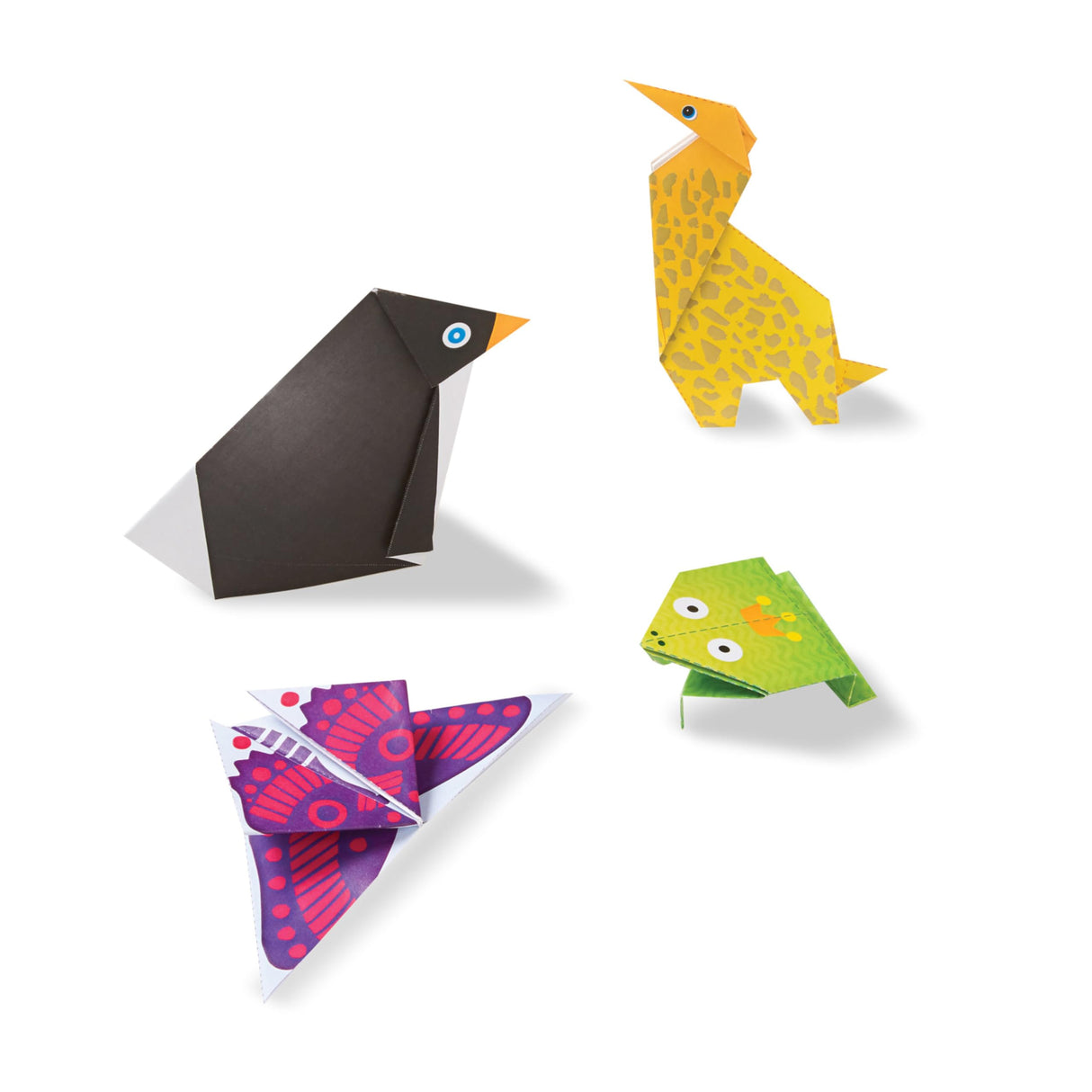 Melissa & Doug On the Go Origami Animals Craft Activity Set - 38 Stickers, 40 Origami Papers Melissa & Doug