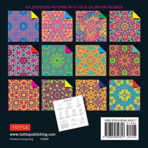 Origami Paper 500 sheets Kaleidoscope Patterns 6" (15 cm): Tuttle Origami Paper: Double-Sided Origami Sheets Printed with 12 Different Designs (Instructions for 6 Projects Included) Tuttle Publishing