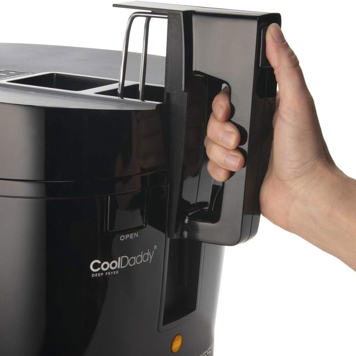 Presto 05442 CoolDaddy Cool-touch Deep Fryer - Black Presto