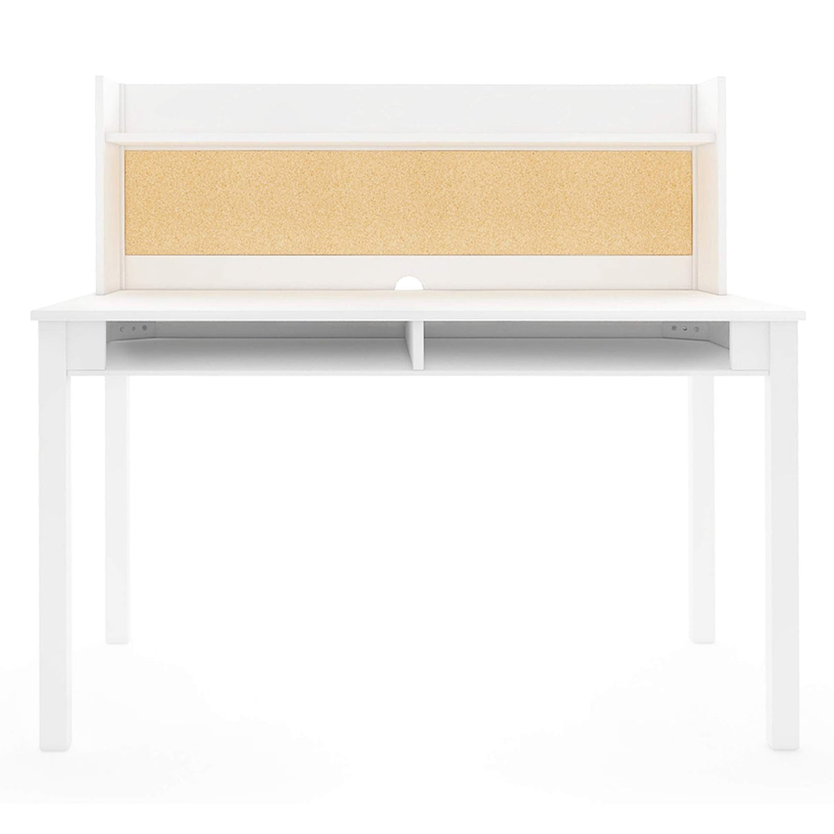 Martha Stewart Kids' Desk with Hutch and Chair by Guidecraft - Creamy White: Kids Wooden Study Table with Storage and Corkboard | Kids' Bedroom Furniture Set, Desk and Chair Set Ages 5-12 Martha Stewart