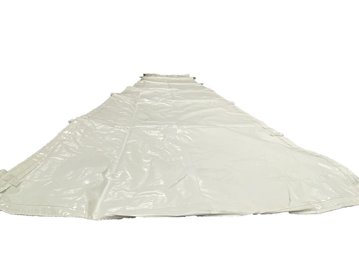 TentandTable Vinyl Rain Gutters | for West Coast Style Party and Canopy Tents | 40-Foot | Heavy Duty Vinyl | Tent Not Included TentandTable