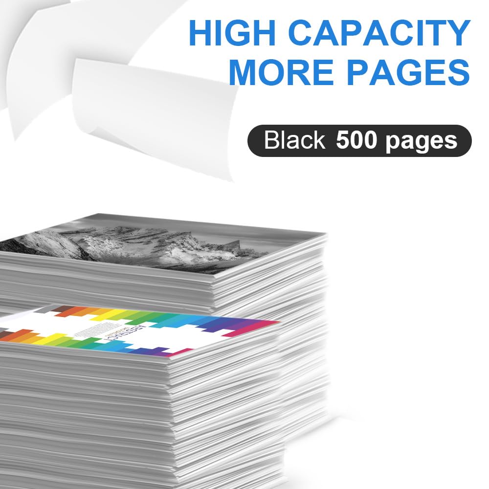 PG-245XL Black Ink Cartridge Replacement for Canon PG-245 PG-245XL 245XL Black Ink for PIXMA MX490 TR4520 TS3322 TR4522 TR4500 TS3122 TS3300 MX492 MG2522 TS3320 TS3100 Printer(1 Black) FACMS