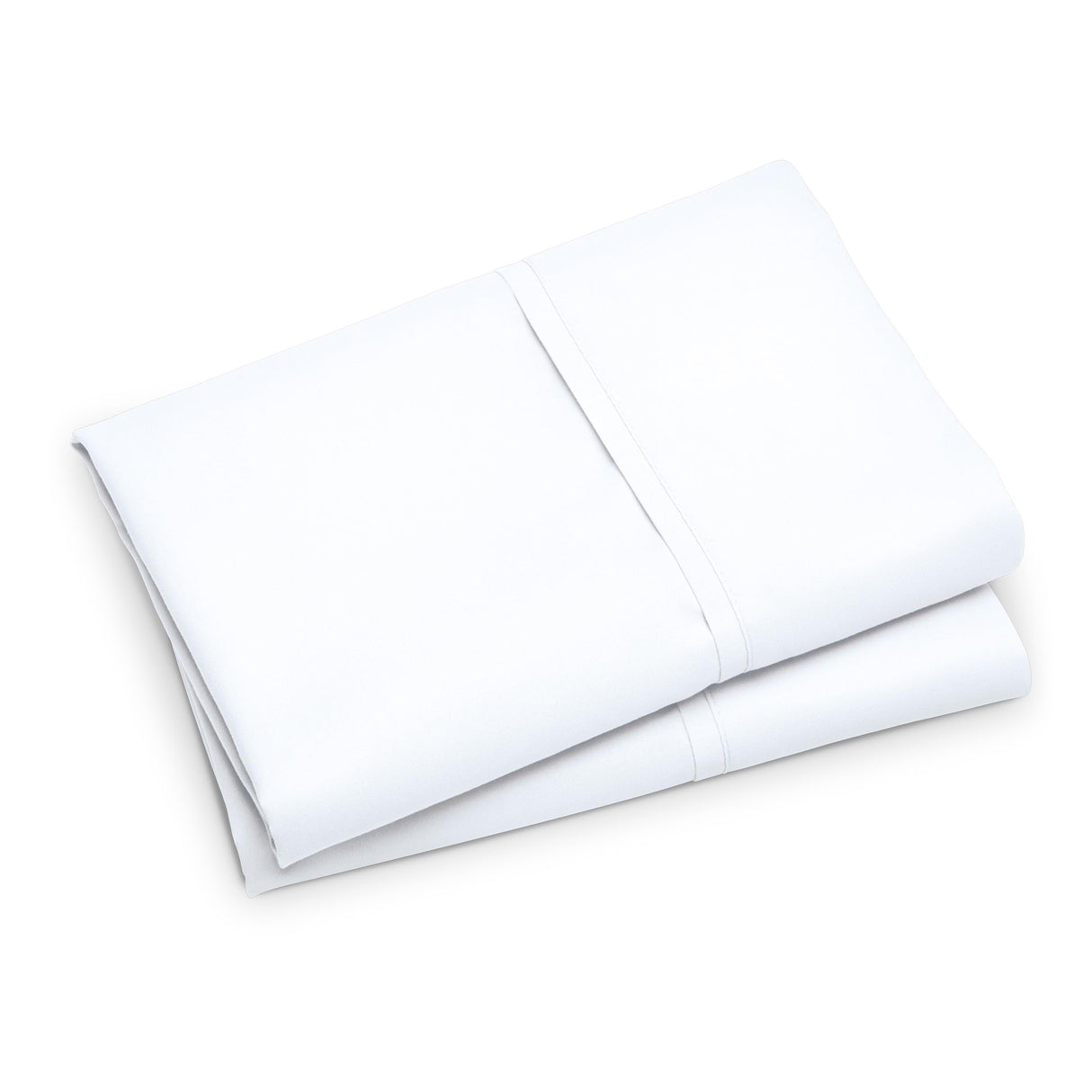 Bare Home Microfiber Pillow Cases - Standard/Queen Size - Cooling Pillowcases - Double Brushed - 2 Pack - Easy Care (Pillowcase Set of 2, White) Bare Home