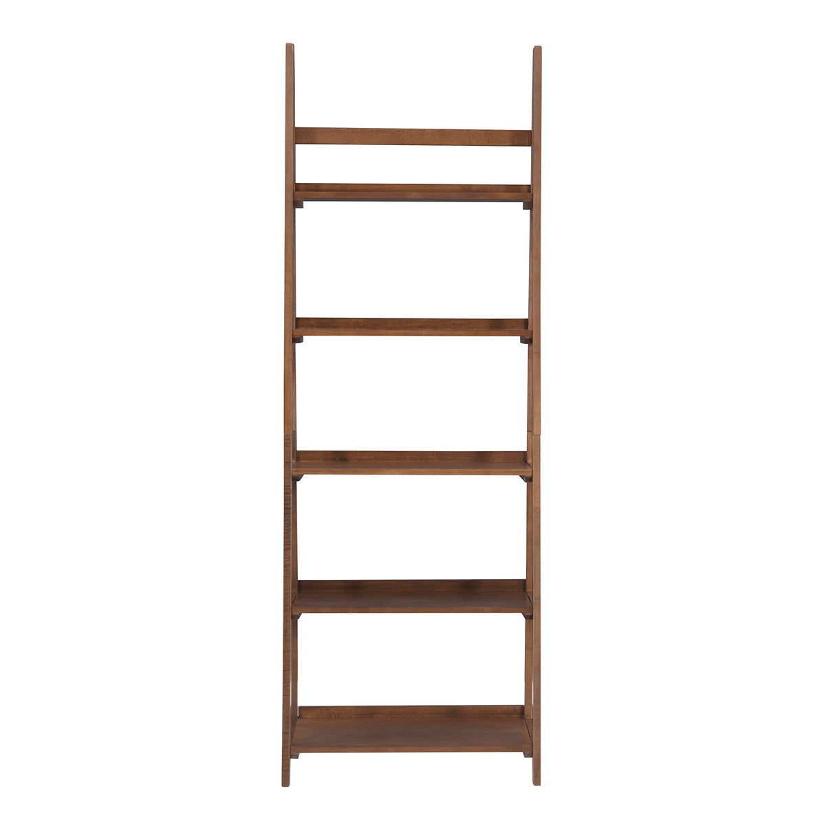 Melissa Mid-Century Bookcase, Walnut by Linon Large Linon