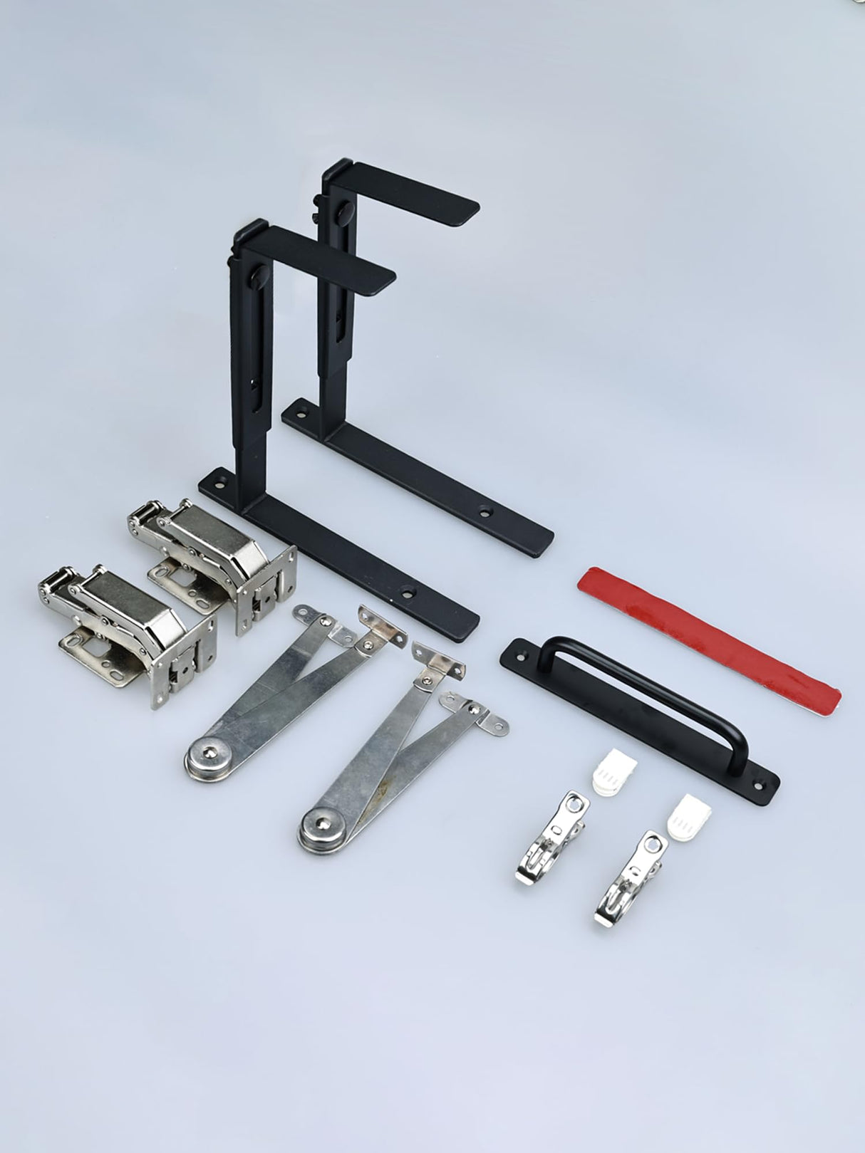 ZRD Tilt Out Trash Can Cabinet DIY Kit for Single Cabinet, Pet Proof Hidden Trash Can Cabinet Conversion Kit, Suitable for Kitchen, Bathroom, Living Room, and Dining Room ZRD