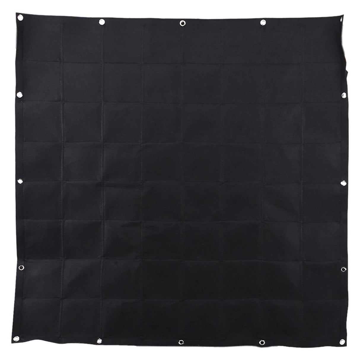 Ogrmar 64 Pockets Vertical Wall Garden Planter Plant Grow Bag for Flower Vegetable for Indoor/Outdoor (64 Pockets, Black) Ogrmar