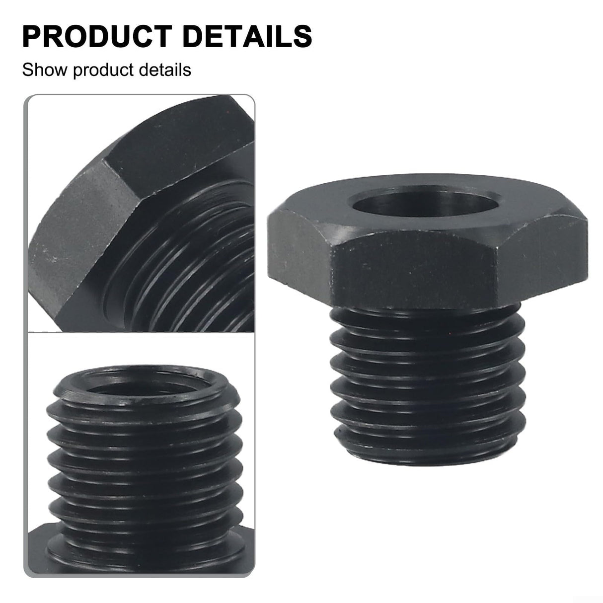 Wood Lathe Chuck Adapter, M18X2.5 to 1-8TPI, Headstock Spindle Adapter, Woodworking Chuck Thread Converter for Metal or Wood Turning, CNC Machining Cloudpower