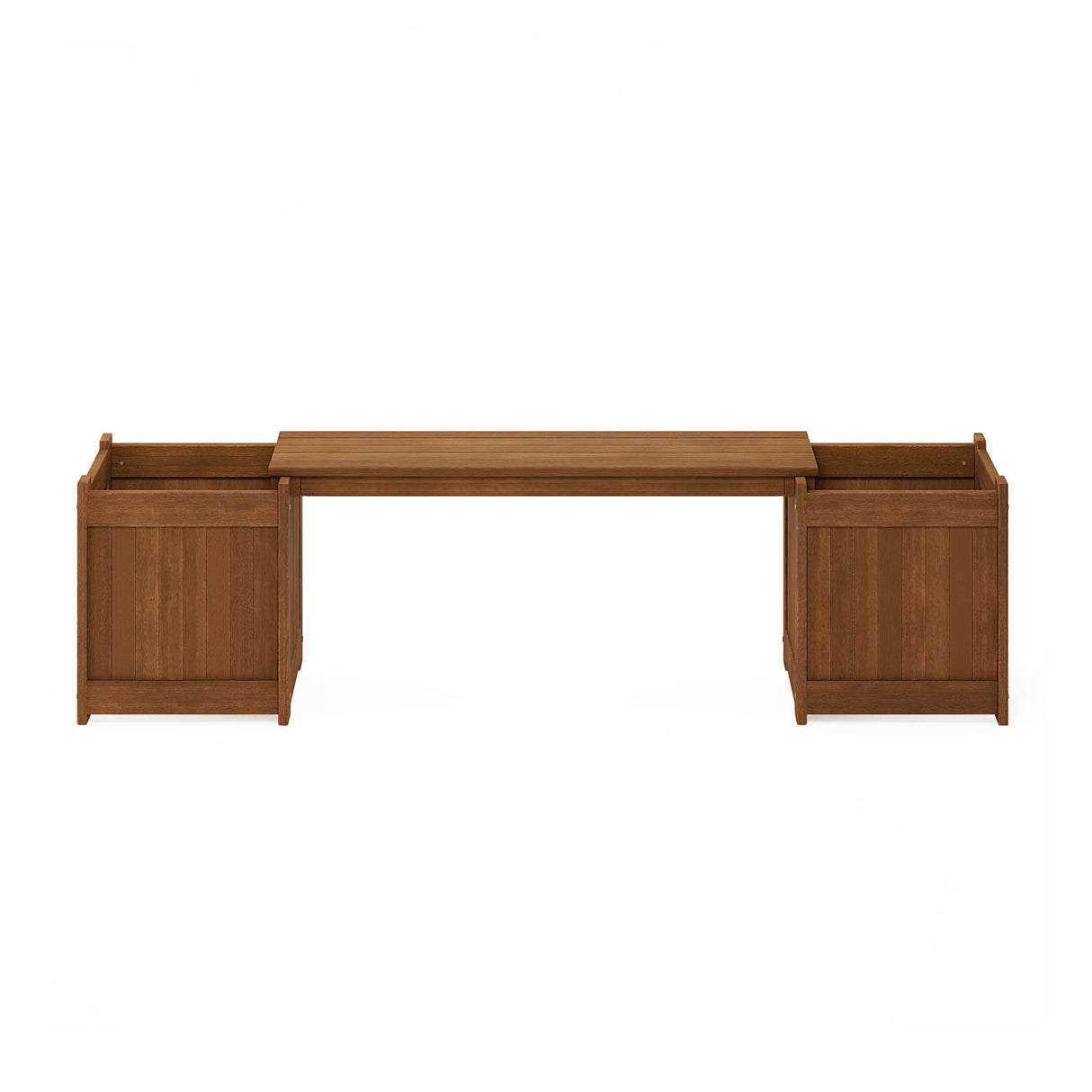 Furinno FG16011 Tioman Hardwood Flower Box, Brown Furinno