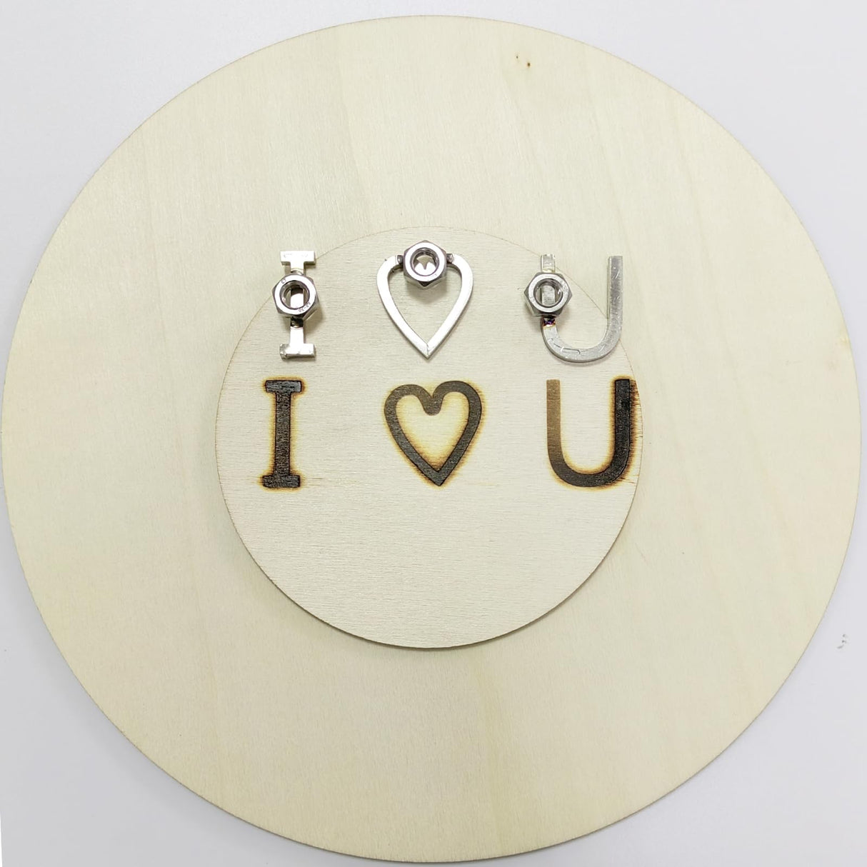 Customisable 1" Branding Iron with Wooden Handle for Wood, Hats, and Steak Keesoon