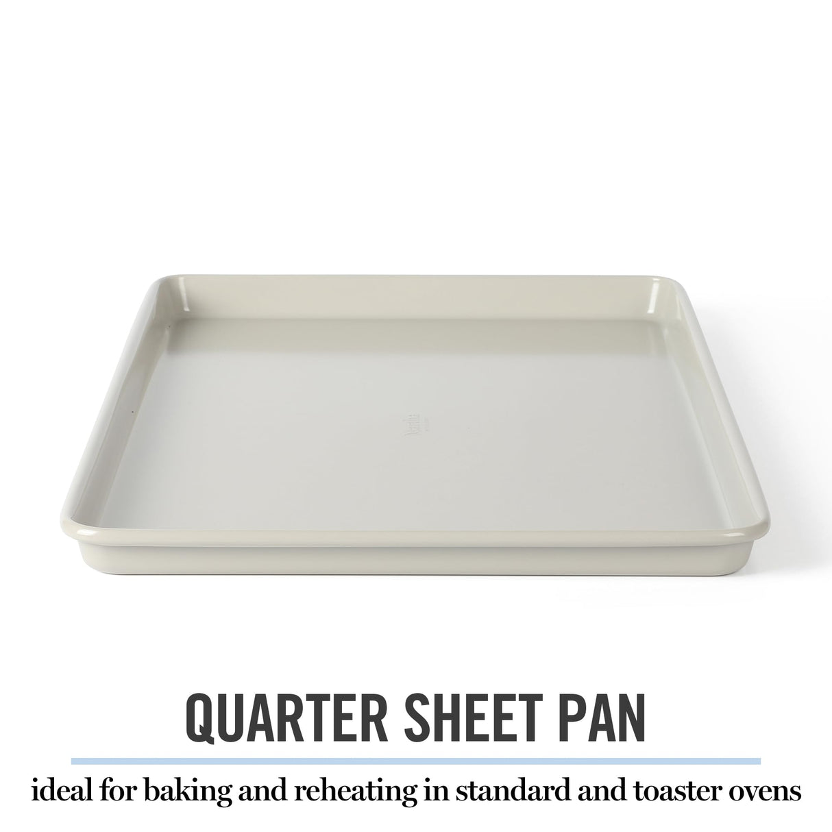 Martha Stewart Gallen 13 x 9 Inch Nonstick Carbon Steel Cookie Sheet - Cool Grey Martha Stewart