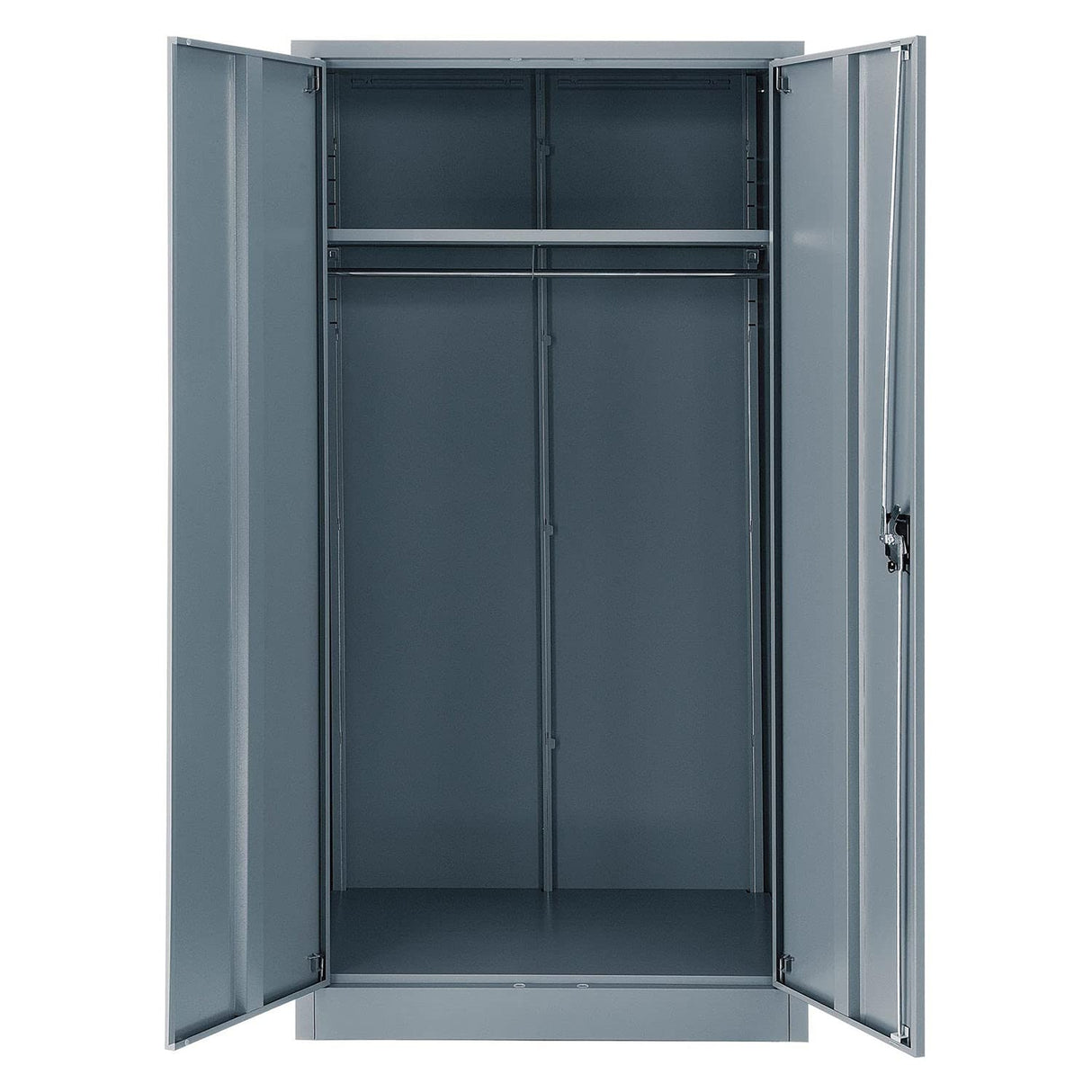Global Industrial Assembled Wardrobe Cabinet, 36x24x72, Gray Global Industrial