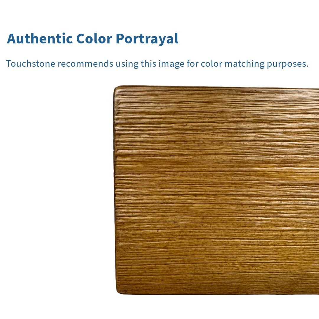 Touchstone Encase 84-Inch Floating Mantel for Electric Fireplaces – Rustic Solid Wood – Farmhouse Style Shelf – Natural Finish – Model 90008 Touchstone