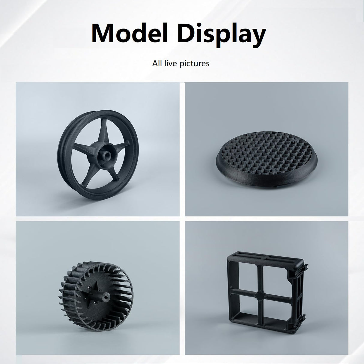 R QIDI TECHNOLOGY PAHT-CF Carbon Fiber high Temperature Nylon Filament 1.75mm,1Kg Spool 3D Printing Filament, high Strength, high Precision,Black R QIDI TECHNOLOGY