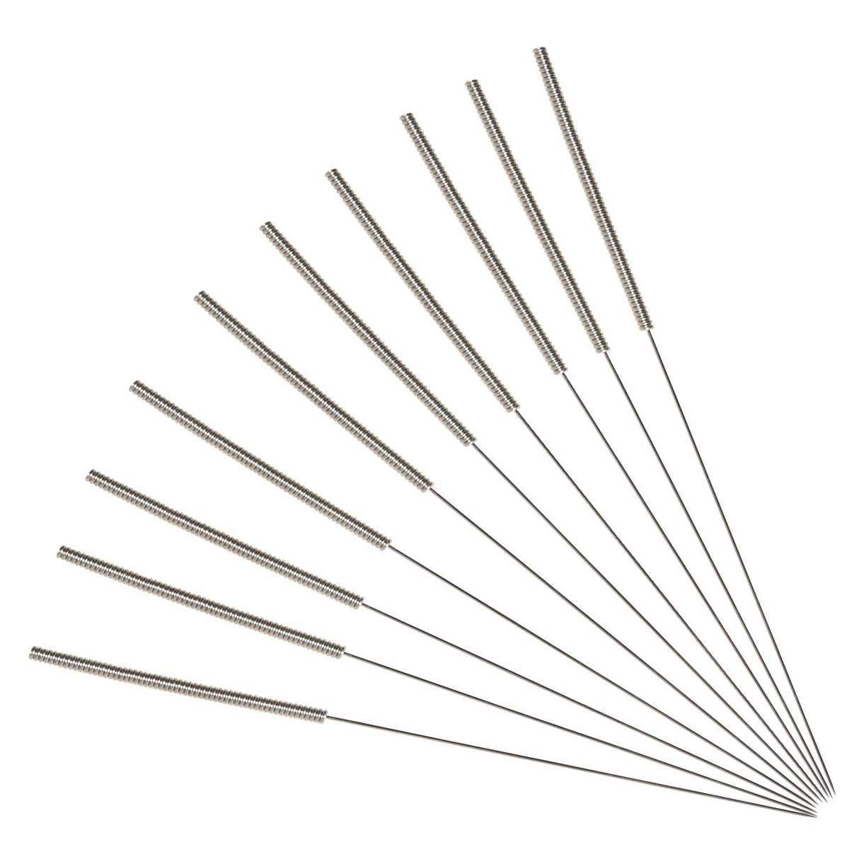 Aokin 12 Pcs 3D Printer Nozzle Cleaning Kit - 10 Pcs 0.4mm Needles Cleaner and 1 Pcs Tweezers Cleaner, Stainless Steel Nozzle Cleaning Tool Kit Aokin