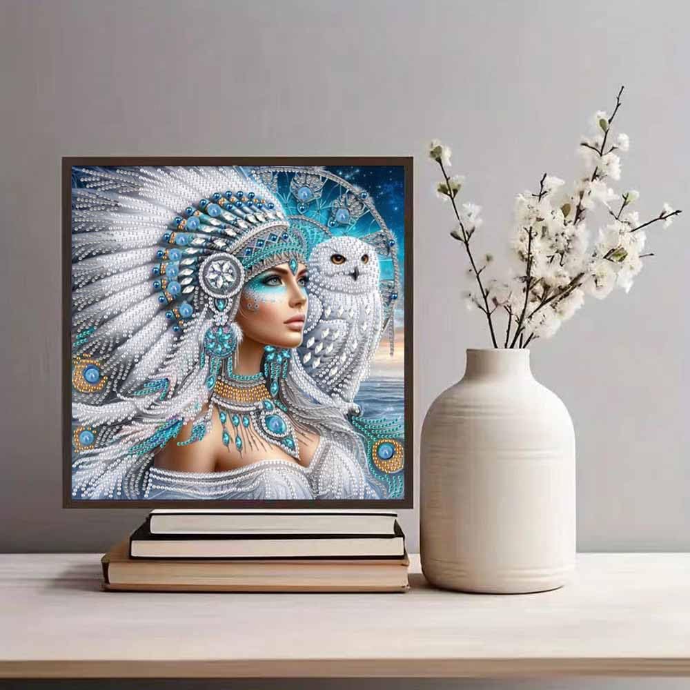 ZQEATRY Special Shape Diamond Art Kits for Adults,5D Diamond Painting Kits for Animal Eagle,DIY Crystal Rhinestones Gem Art for Adults Home Wall Decoration 12×12 Inch ZQEATRY
