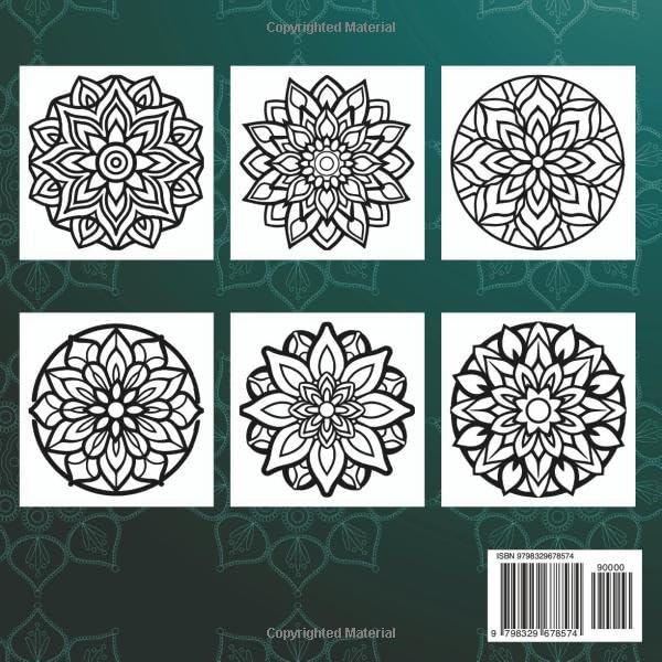 Simple Mandala Coloring Book Bold & Easy Volume 2: Large Print Pattern Designs for Beginners, Teens, Adults and Seniors Great for Stress Relief and Relaxation (Simple Mandala - Bold & Easy) Independently Published