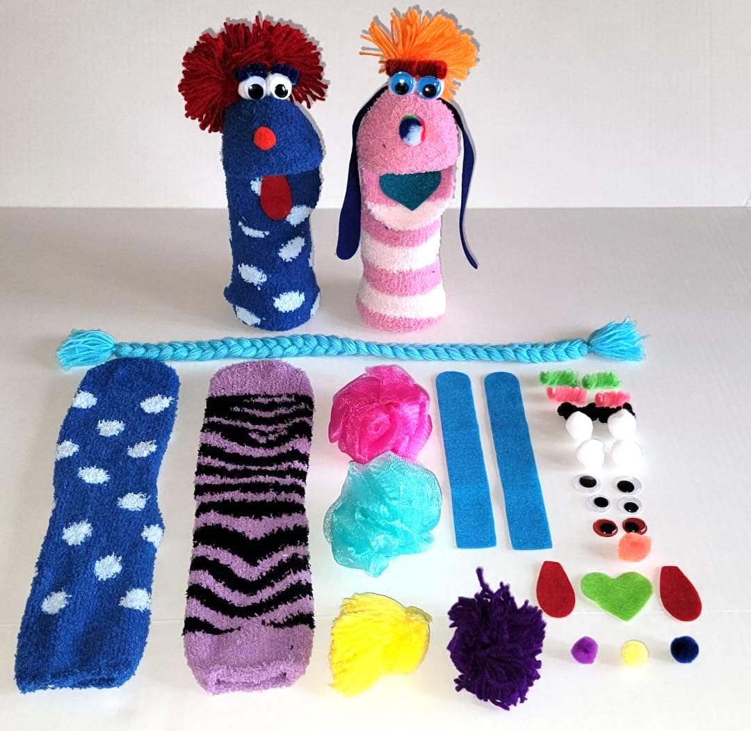 Doopalpoops DIY Sock Puppet Kit Doopalpoops