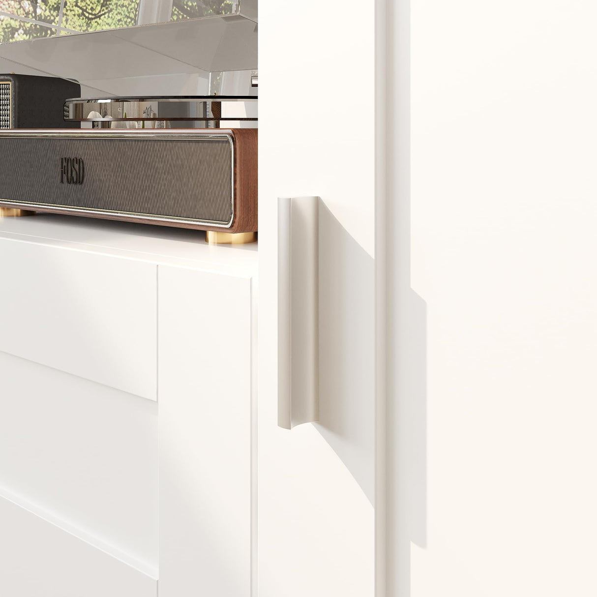 ROMSHINE 70.9" W Wall Unit TV Stand with Storage Shelf, Modern TV Console with 4-Tiers Shelf Bookcase, Entertainment Center with Drawers and Rack for Living Room, White ROMSHINE