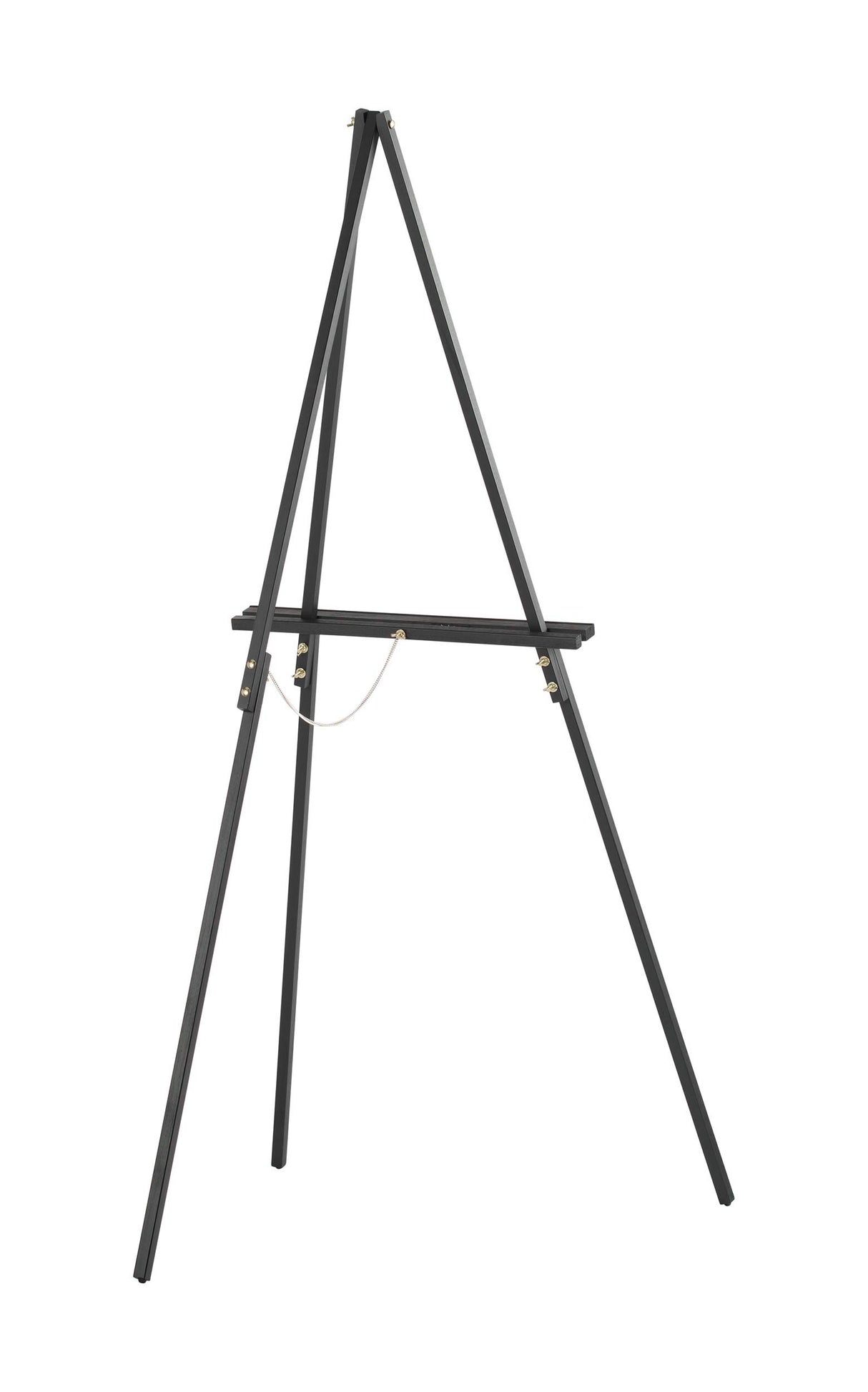 Studio Designs Art Studio Display Easel - Portable Wood Easel to Display Art Projects on Tabletops or Floors - Adjustable Height for Different Surfaces and Projects, Black SD STUDIO DESIGNS