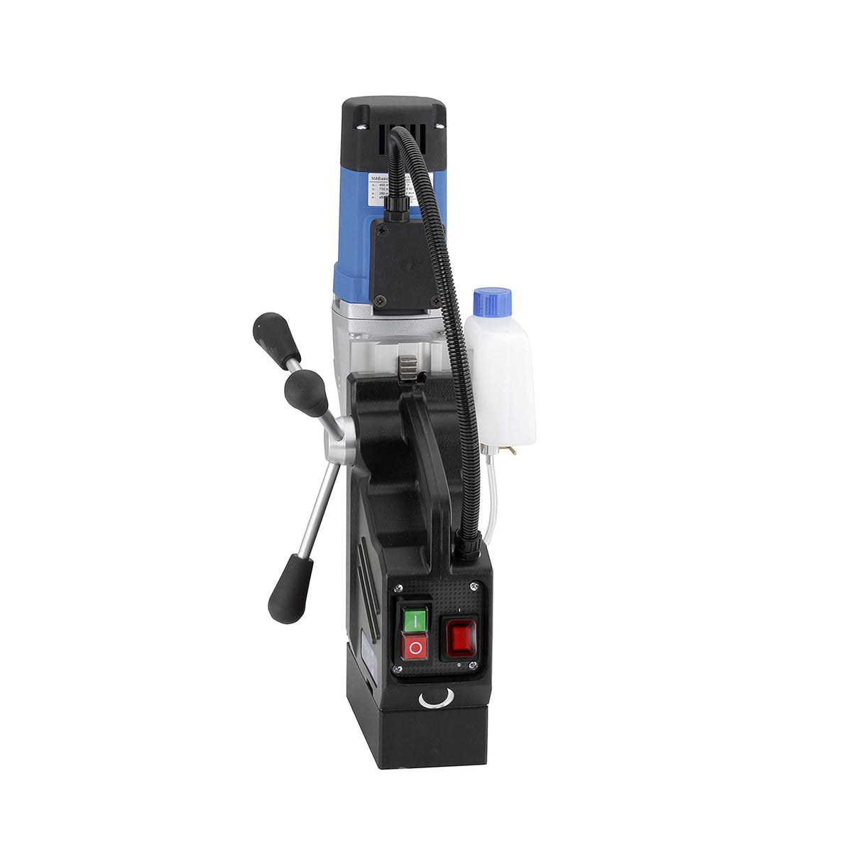 C.S. Unitec MABasic 450 Portable Magnetic Drill Press | 1150W 2-Speed Benchtop Power Drill Machine w/up to 1-3/4" Diameter & 6-1/3" Depth of Cut | Oil Bottle Included CS Unitec