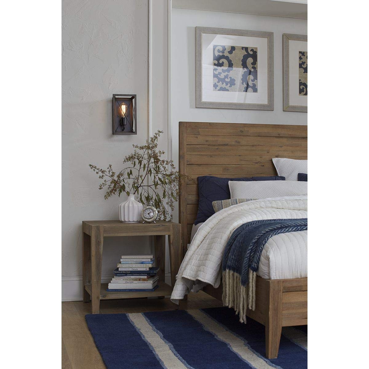 Progress Lighting P710012-020 Briarwood Antique Bronze One-Light Wall Sconce, Architectural Progress Lighting