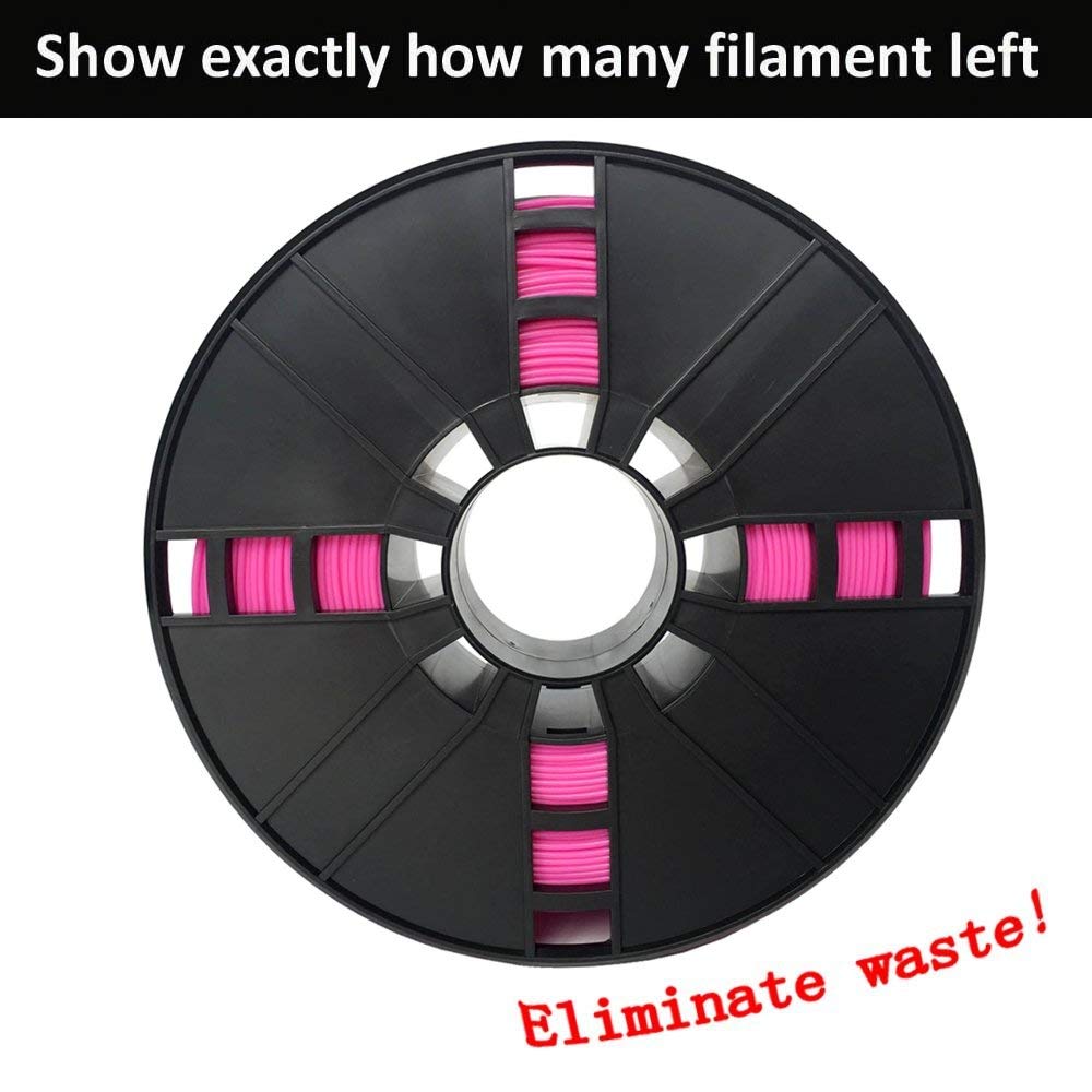 NOVAMAKER ABS Filament 1.75mm, Pink ABS 3D Printer Filament, 1kg Spool(2.2lbs), Dimensional Accuracy +/- 0.03mm, Fit FDM 3D Printer and 3D Pen NovaMaker
