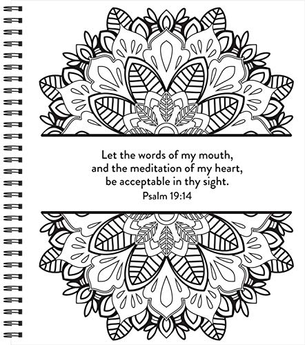 Color & Frame - Bible Coloring: Psalms (Adult Coloring Book) New Seasons