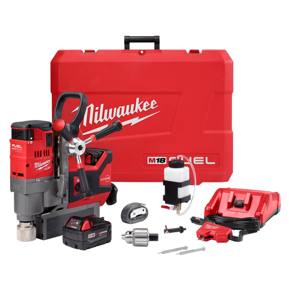 Milwaukee 2788-22 M18 Fuel 1-1/2" Lineman Magnetic Drill Kit Milwaukee