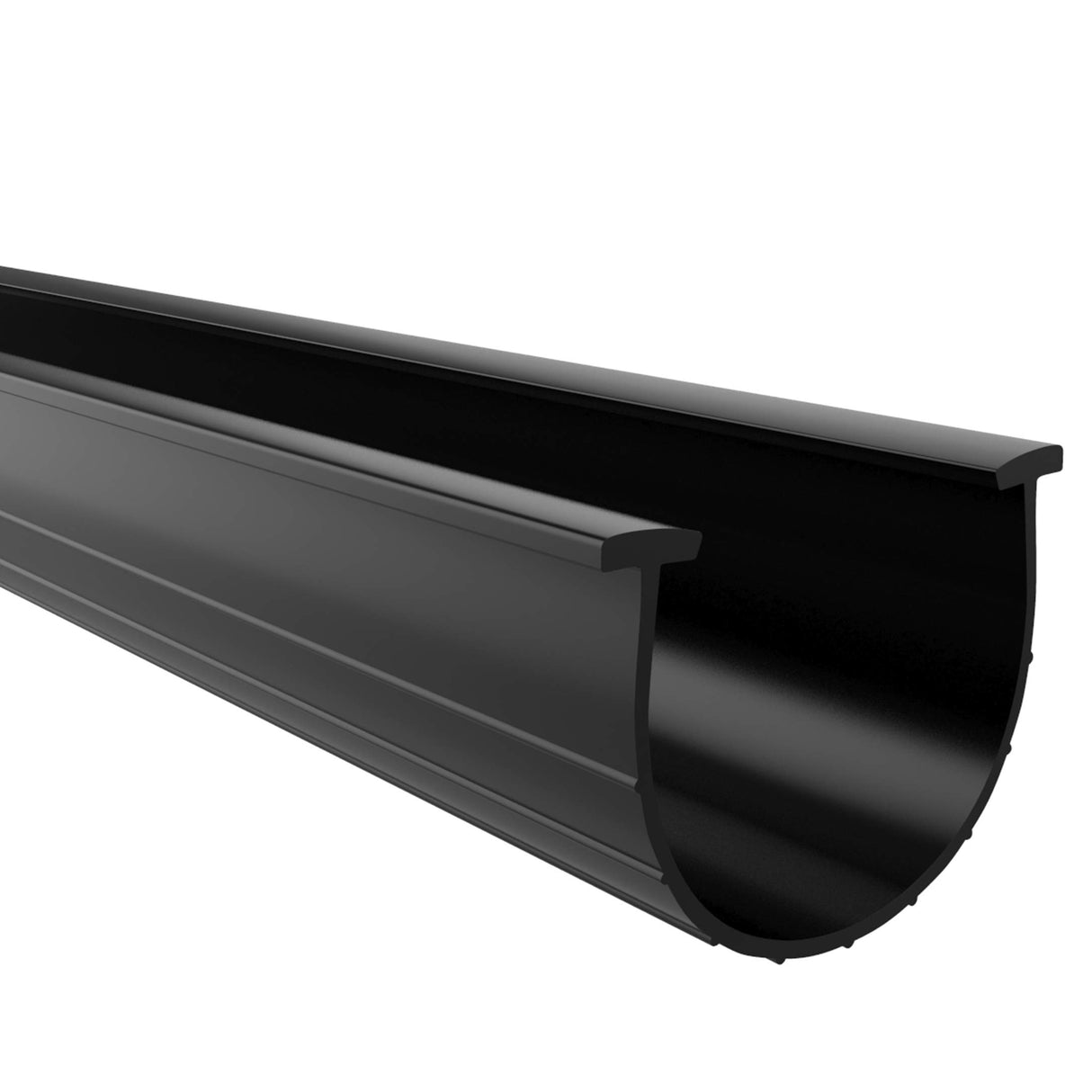 Garage Door Bottom Weather Seal T-Ends 20' Long, Black Strip with T-Ends size 5/16 to 1/4" | Garage Rubber Seal Replacement T-Style Match Amarr/Clopay (2.75"-3" Width Flat) HOOIMA