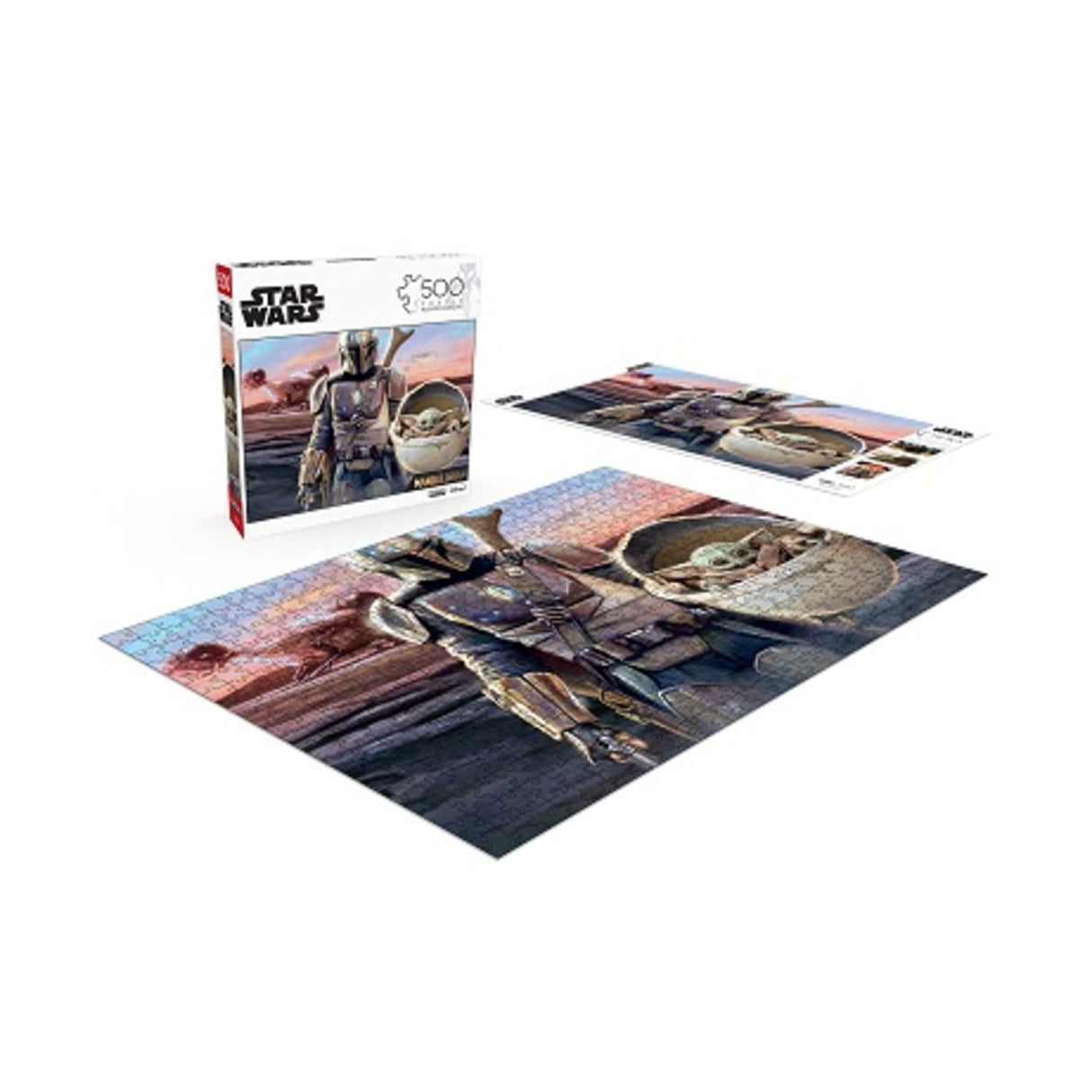 Buffalo Games - Star Wars - This is The Way - 500 Piece Jigsaw Puzzle for Adults Challenging Puzzle Perfect for Game Nights - Finished Puzzle Size is 21.25 x 15.00 Buffalo Games