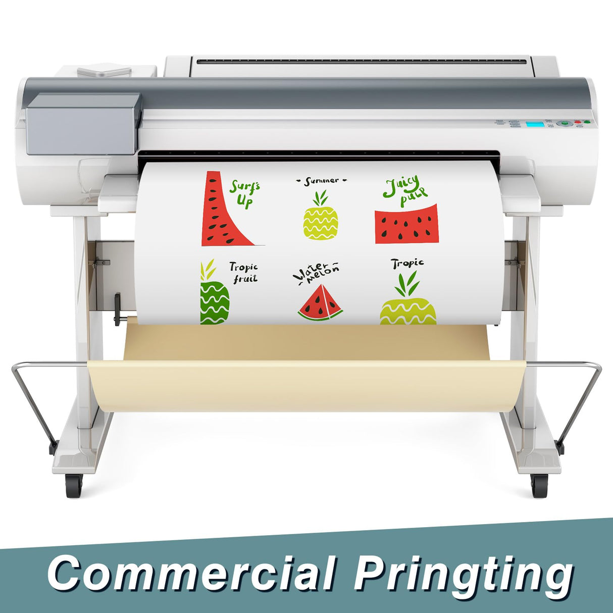 Amylove Blank White Surface Magnet Sheets Magnetic Roll Printable Flexible Magnetic Vinyl Blank Magnetic Sign Sheet Safe for Vehicles DIY Craft Projects (24 Inch X 10 Feet, 30 Mil) Amylove