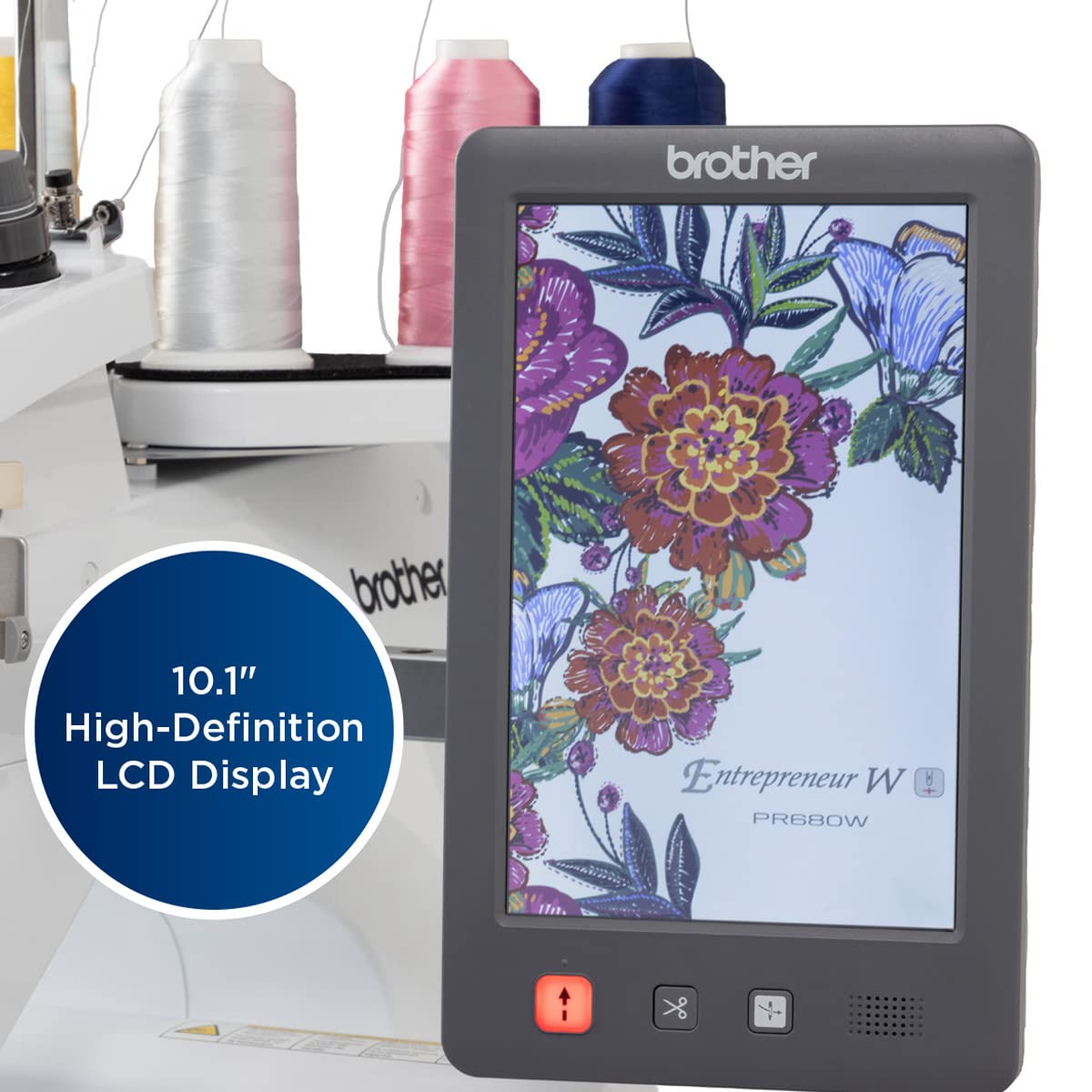 Brother PR680W Embroidery Machine and Accessory Bundle Brother