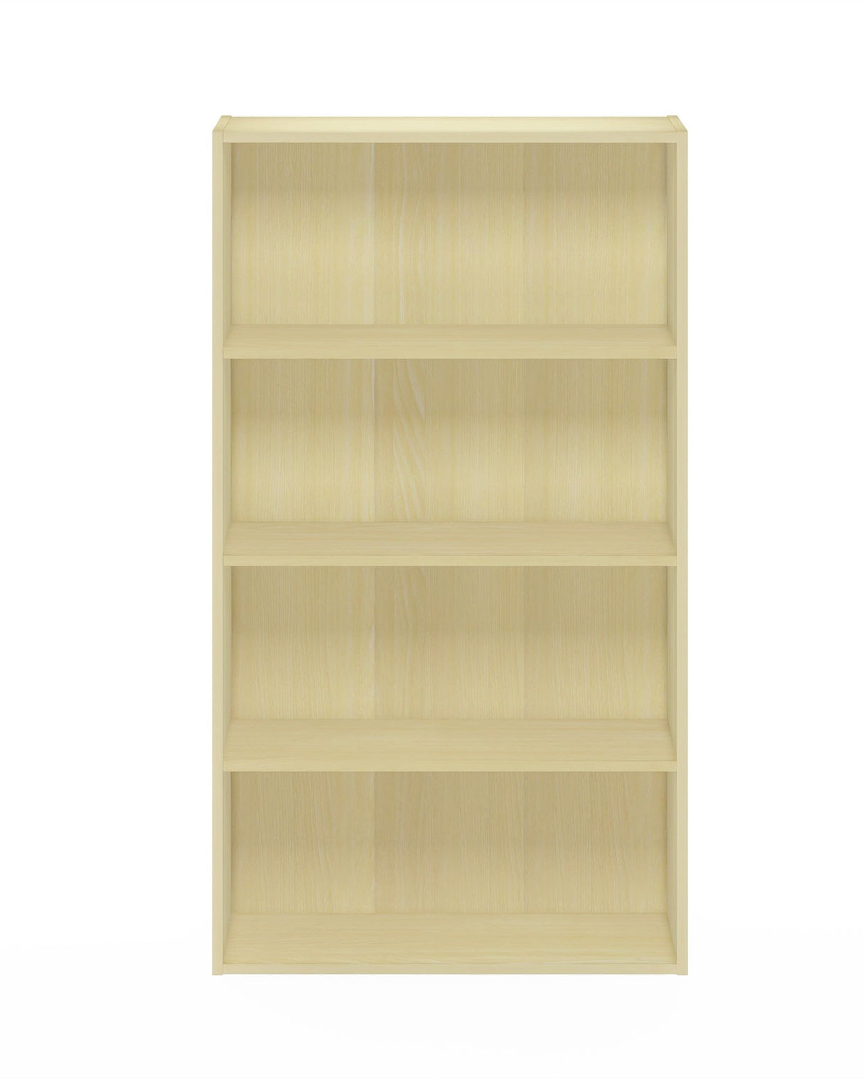 Furinno Pasir 4 Tier Open Shelf, Steam Beech Furinno