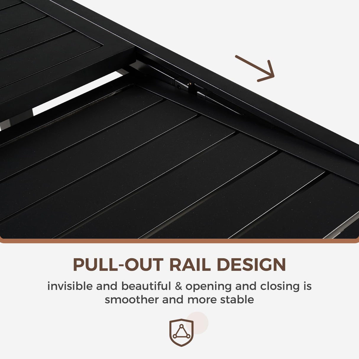 Grand patio 9-Piece Outdoor Dining Set for 8, Patio Dining Furniture Set for 8 Swivel Rope Wicker Chairs & 1 Expandable Rectangular Dining Table, Grey Grand patio