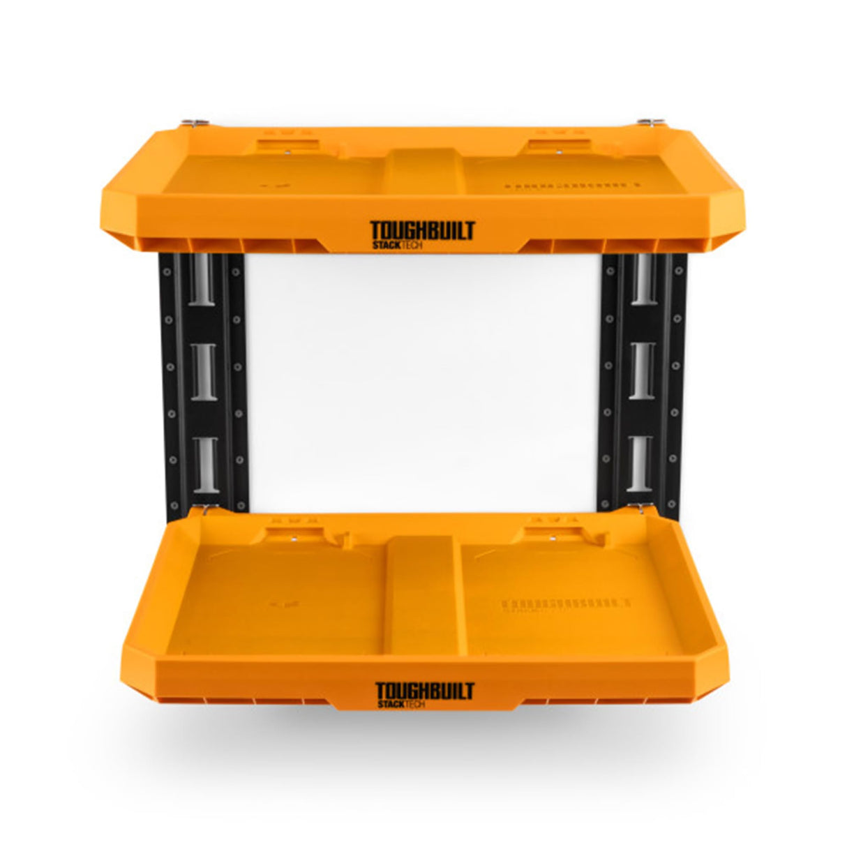 ToughBuilt 2-Shelf Storage, Wall Mounted Garage Organizer Shelves, StackTech System ToughBuilt